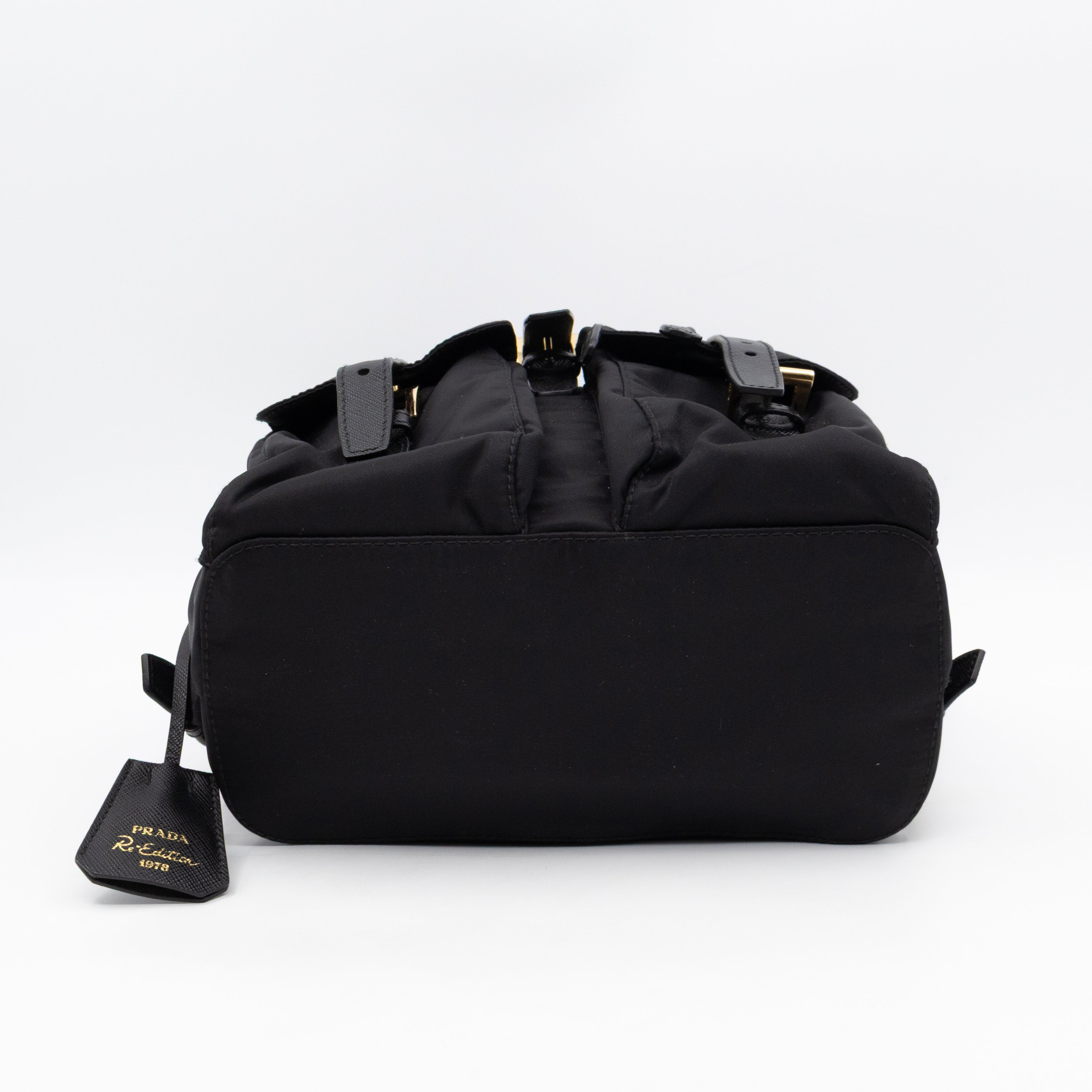 Re-edition 1978 Re-nylon Small Black Backpack