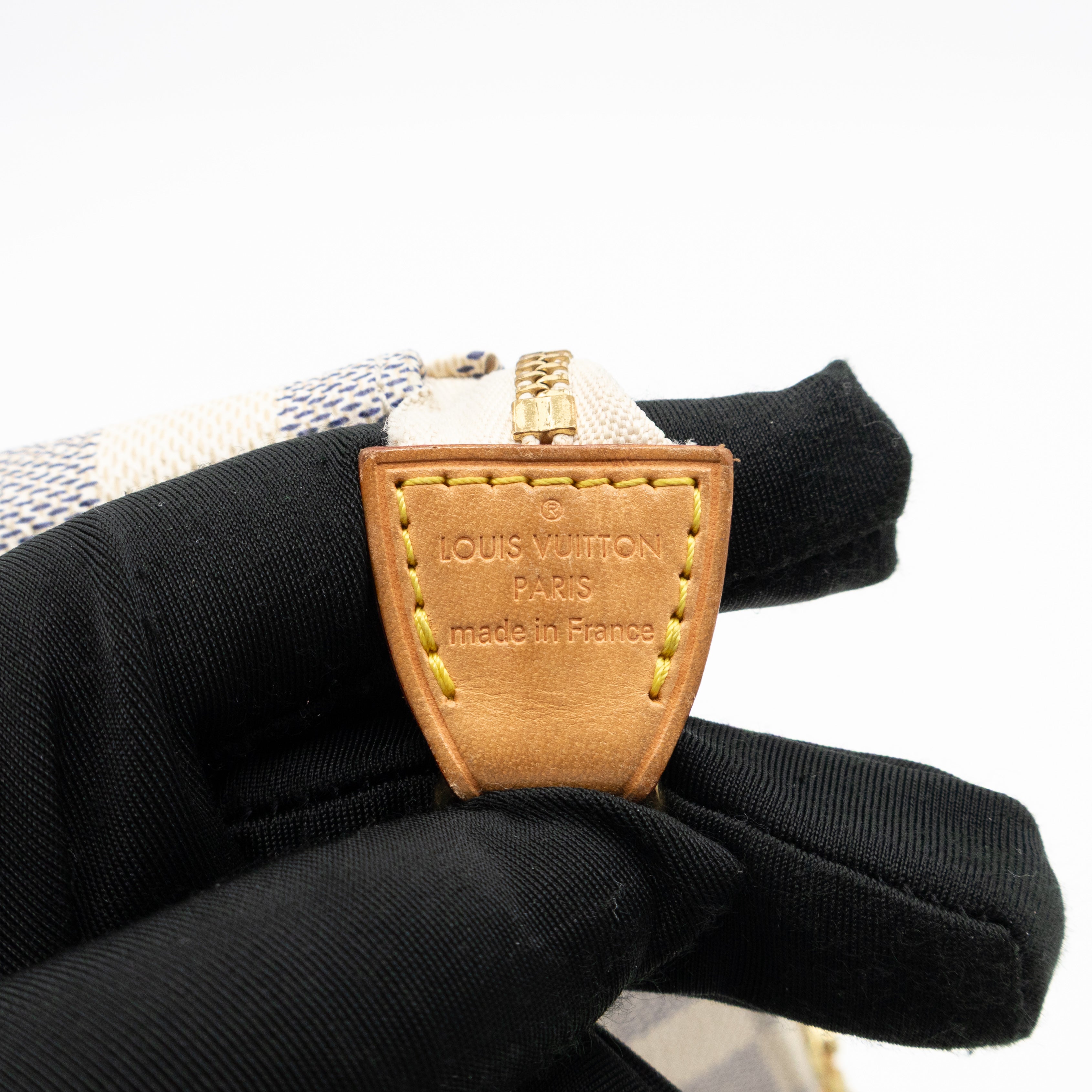 Mini Pochette Accessoires Damier Azur