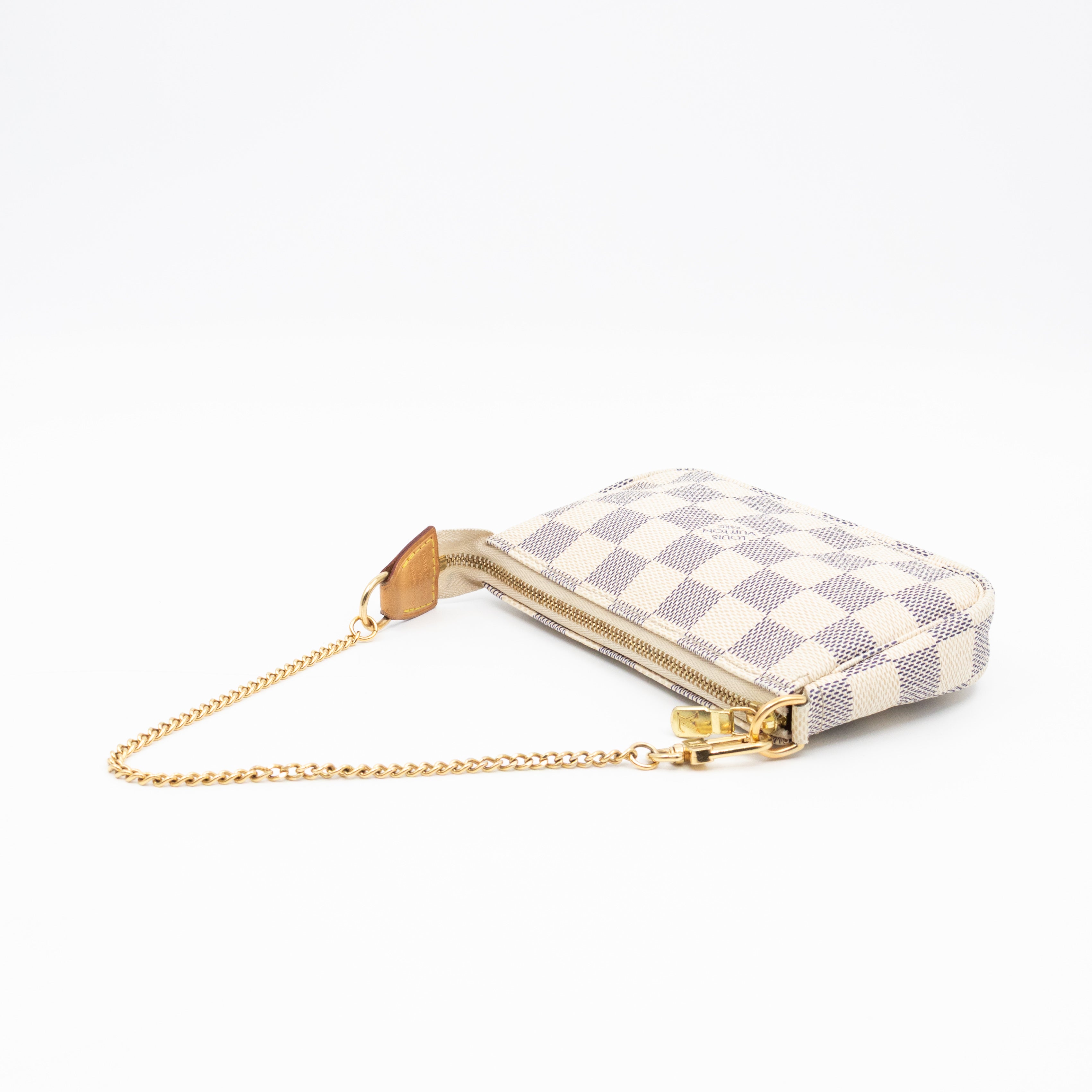 Mini Pochette Accessoires Damier Azur