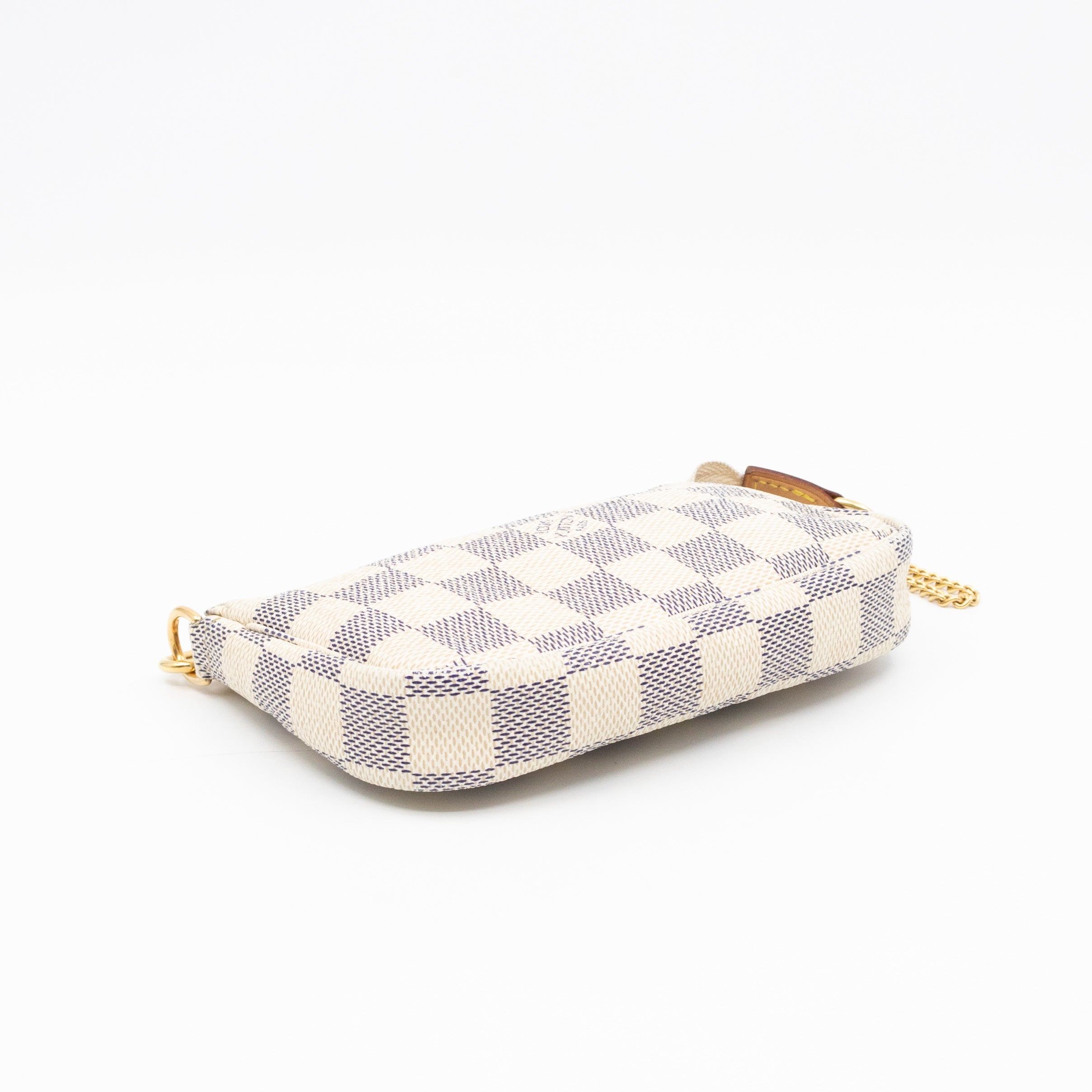 Mini Pochette Accessoires Damier Azur