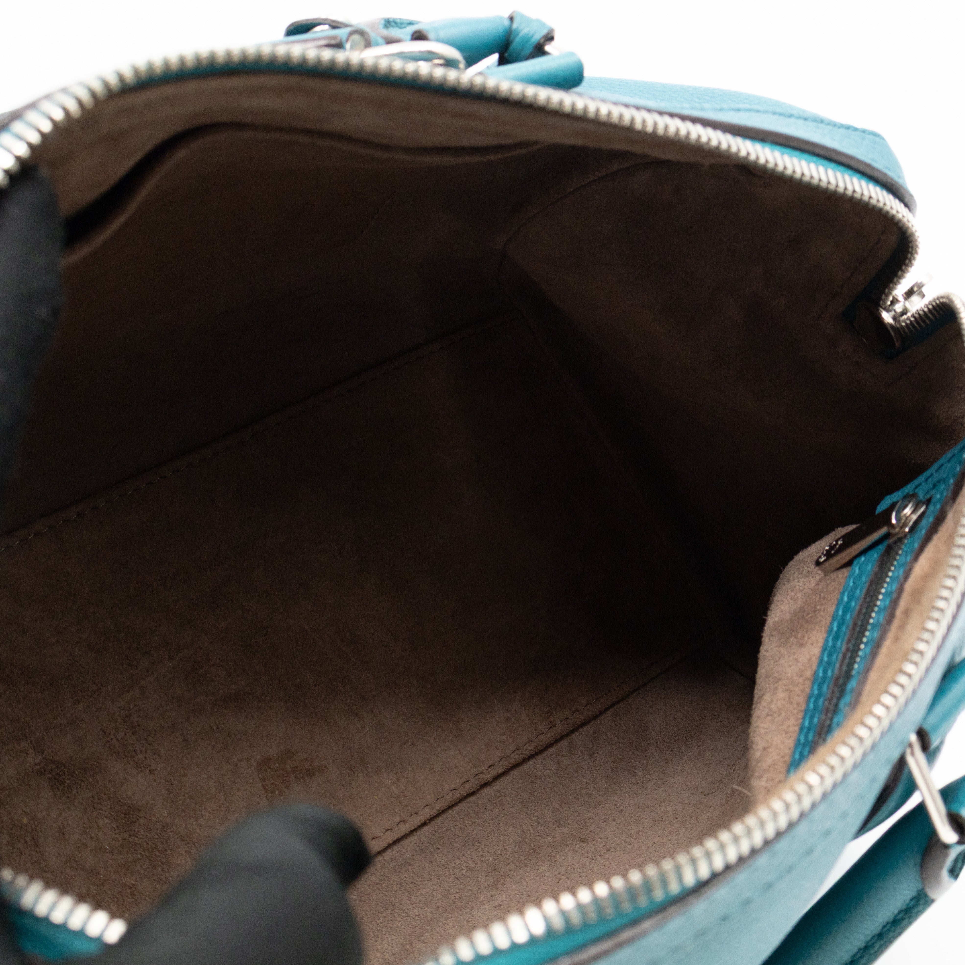Sofia Coppola PM Bleu Canard Leather