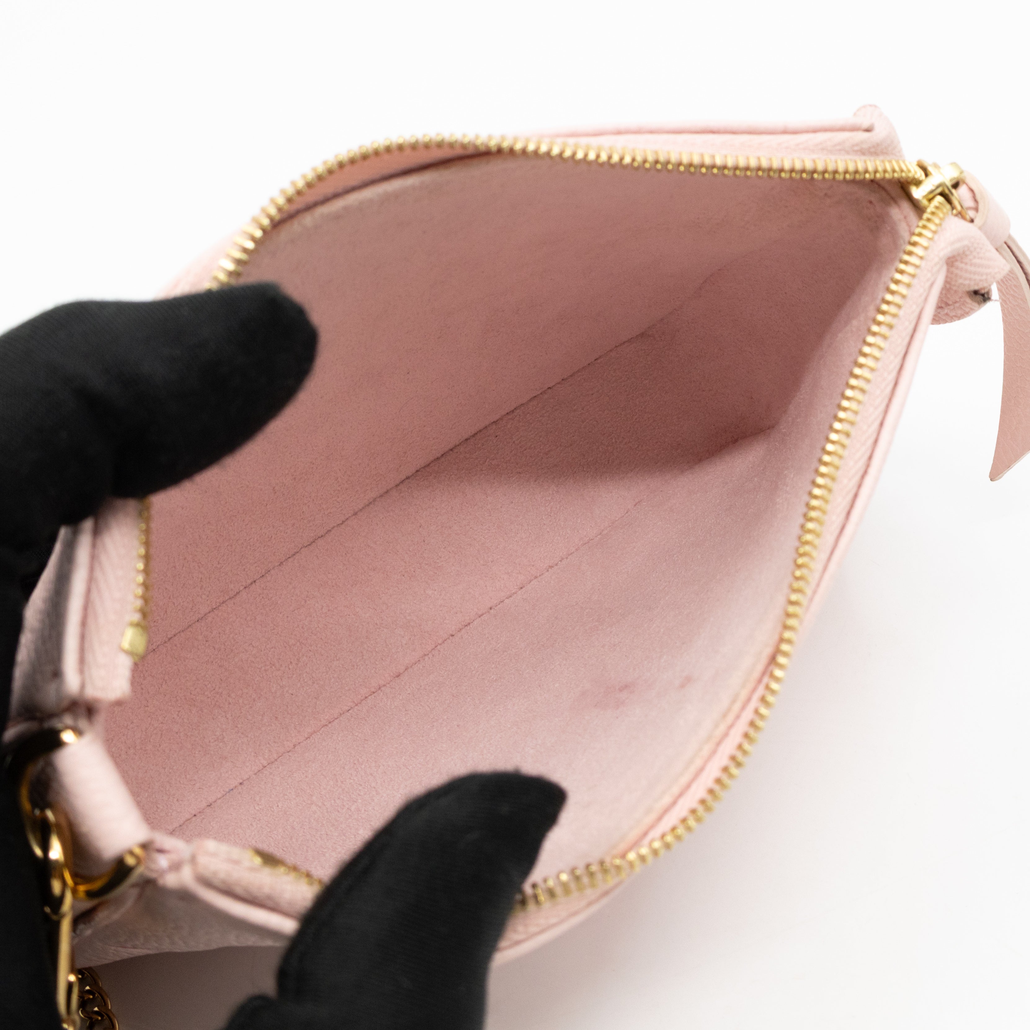 Mini Pochette Accessoires Monogram Empreinte By The Pool Pink
