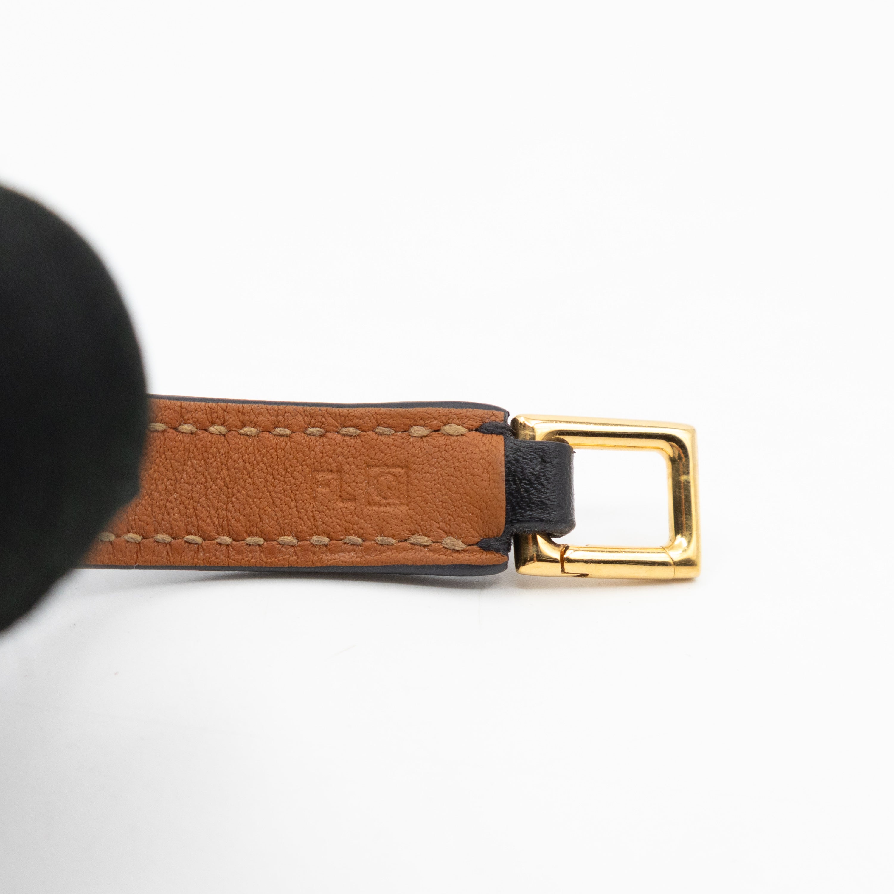 Rivale Double Tour Bracelet Black Leather