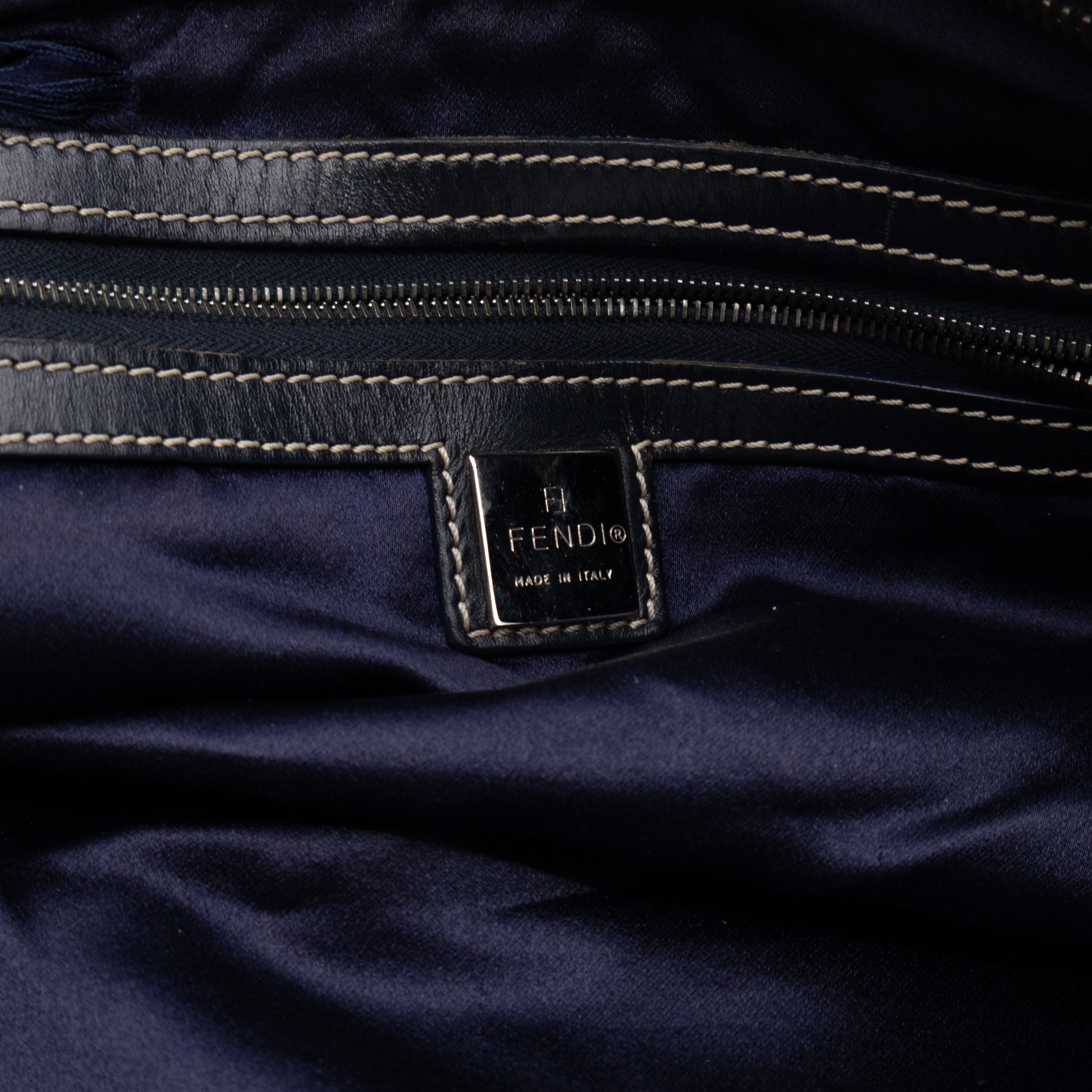 Zucchino Canvas Bag Grey & Navy