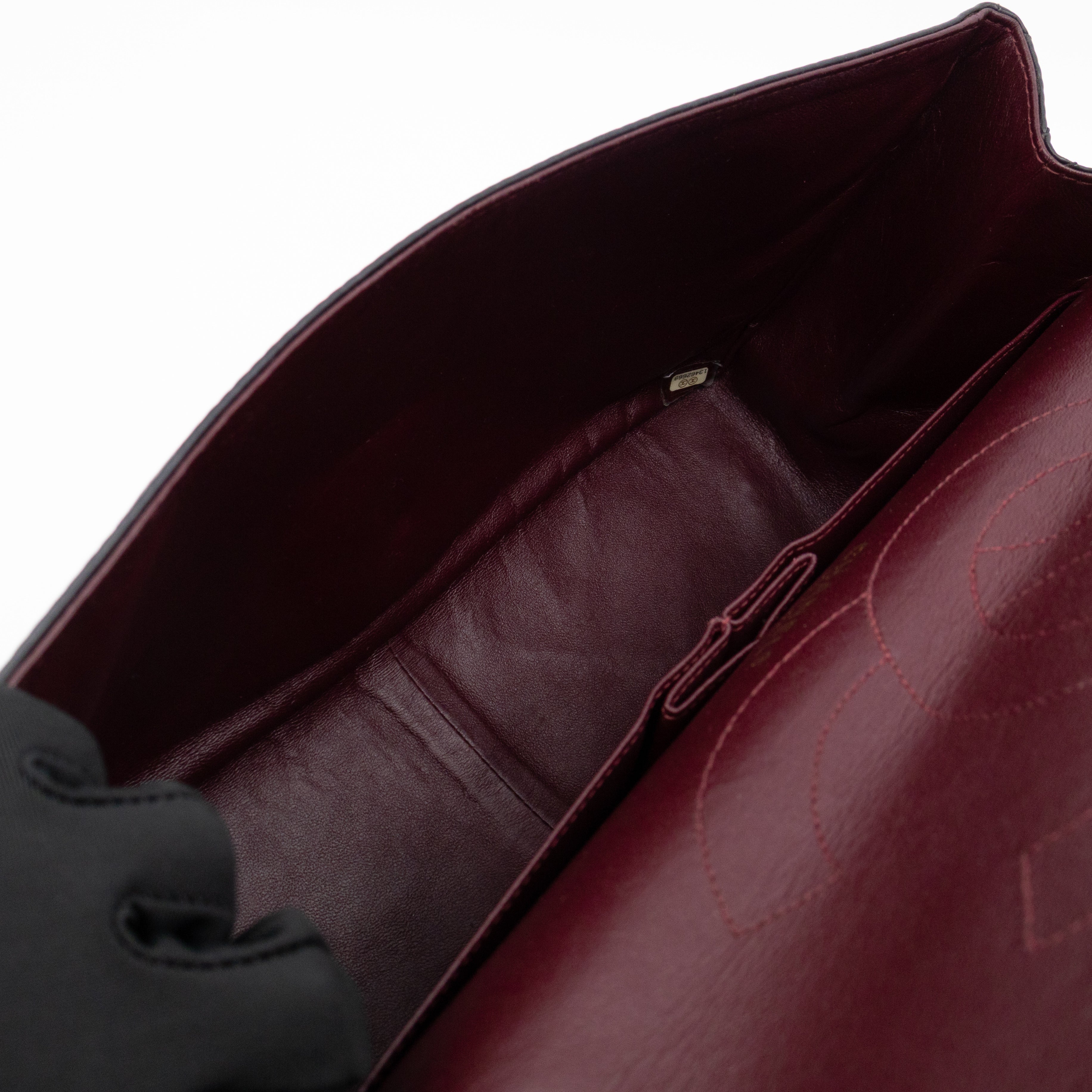 2.55 Reissue 227 Double Flap Bag Black Leather