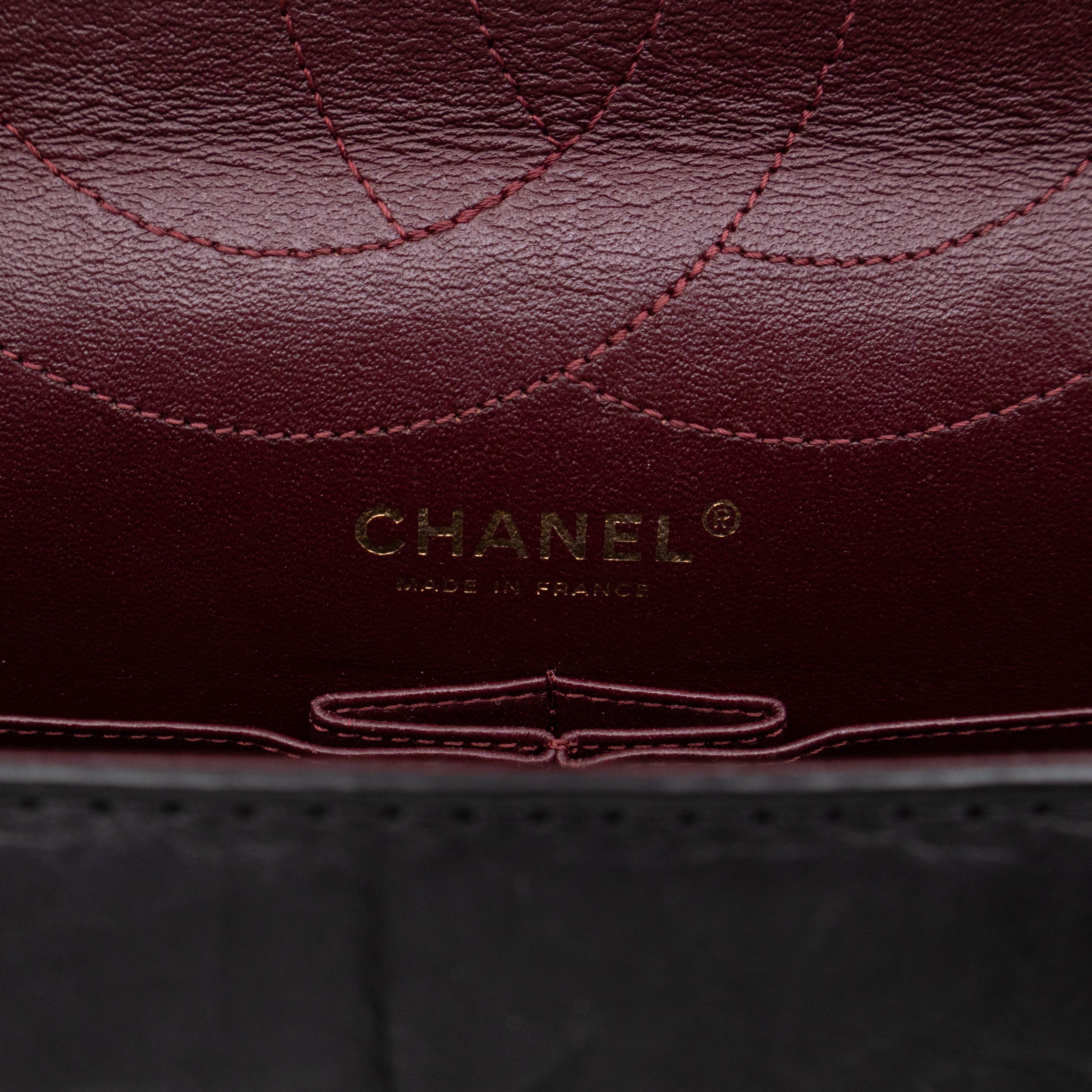 2.55 Reissue 227 Double Flap Bag Black Leather