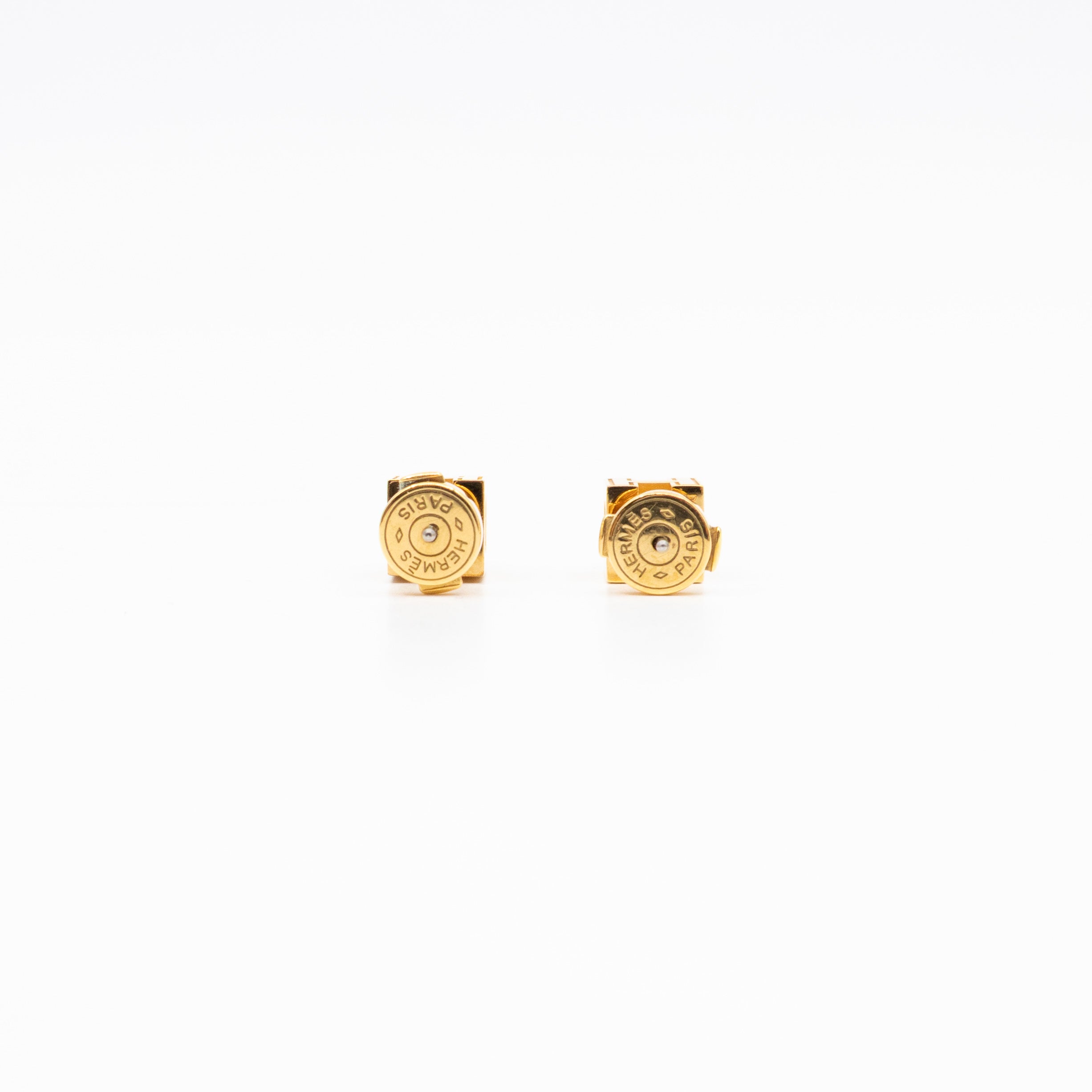 Cage d'H Earrings Red Gold