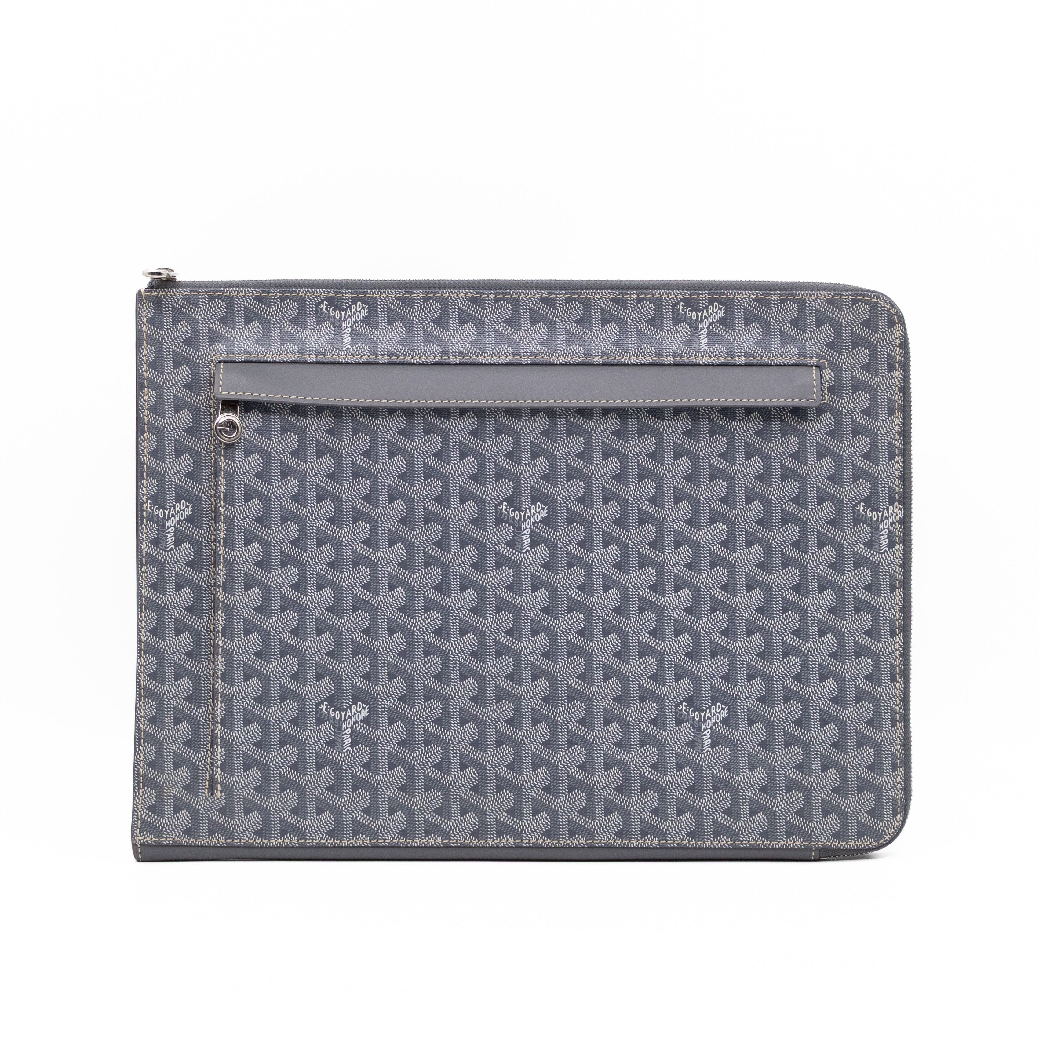 Maison Goyard Sorbonne Document Case Grey – Queen Station