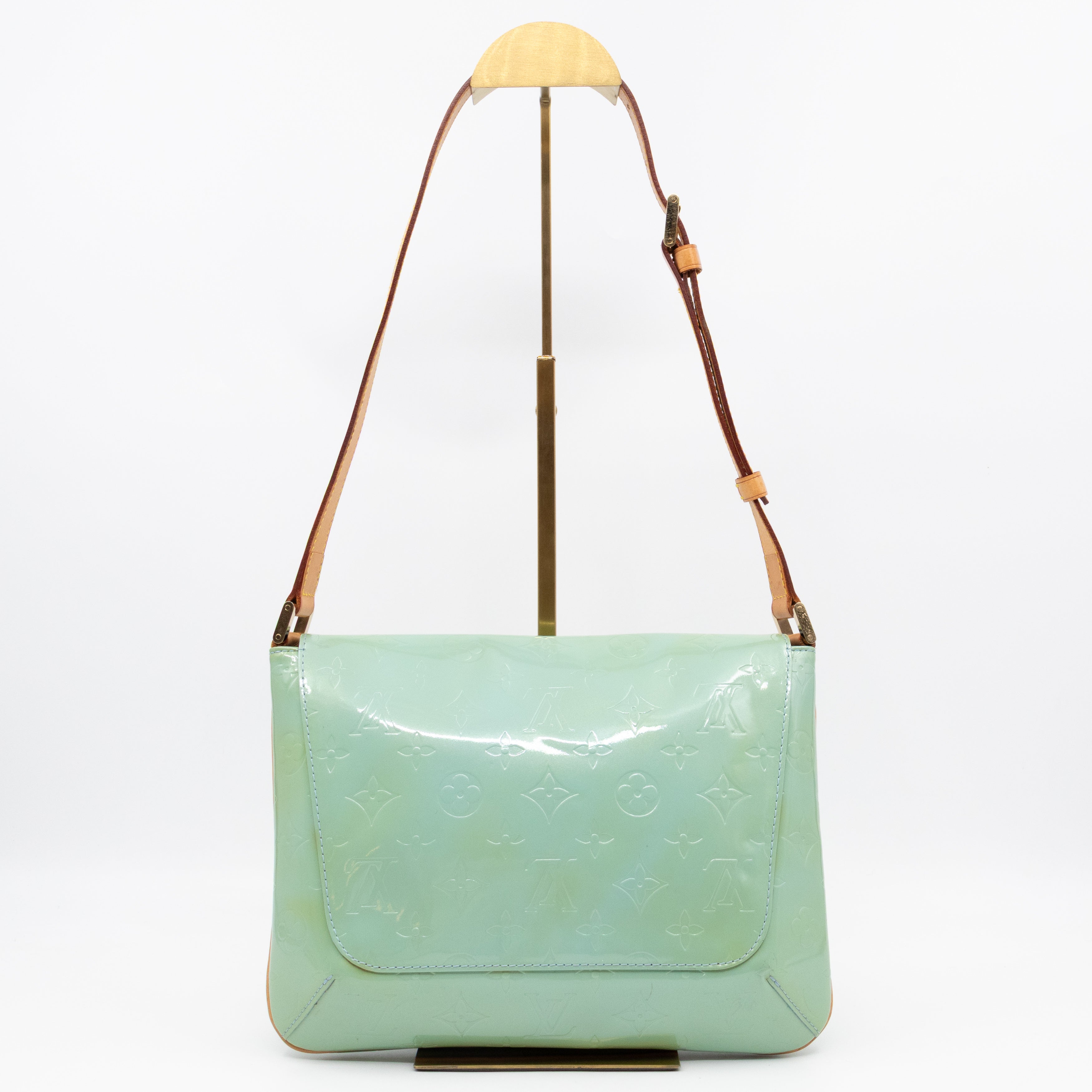 Musette Thompson Street Green & Blue Vernis