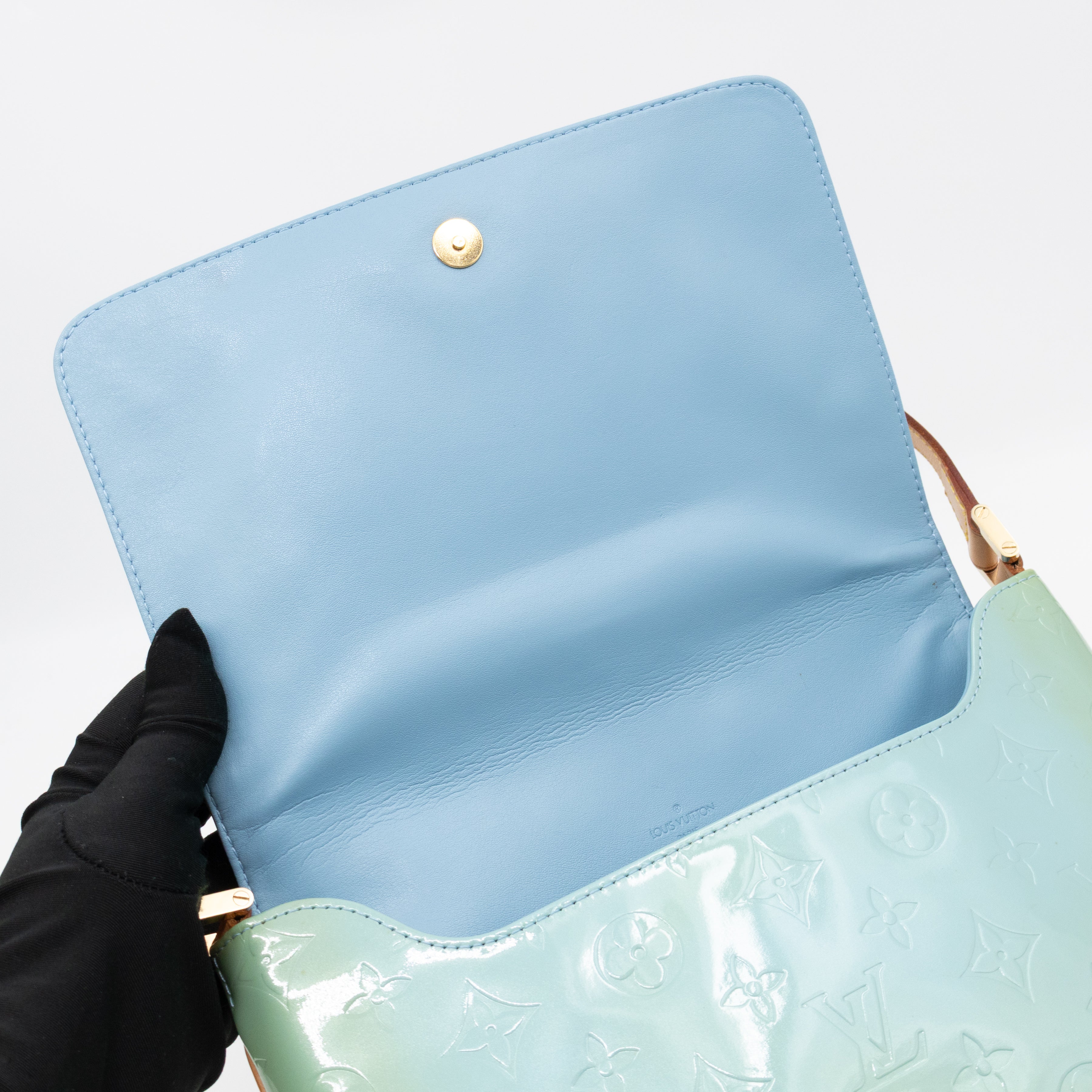 Musette Thompson Street Green & Blue Vernis