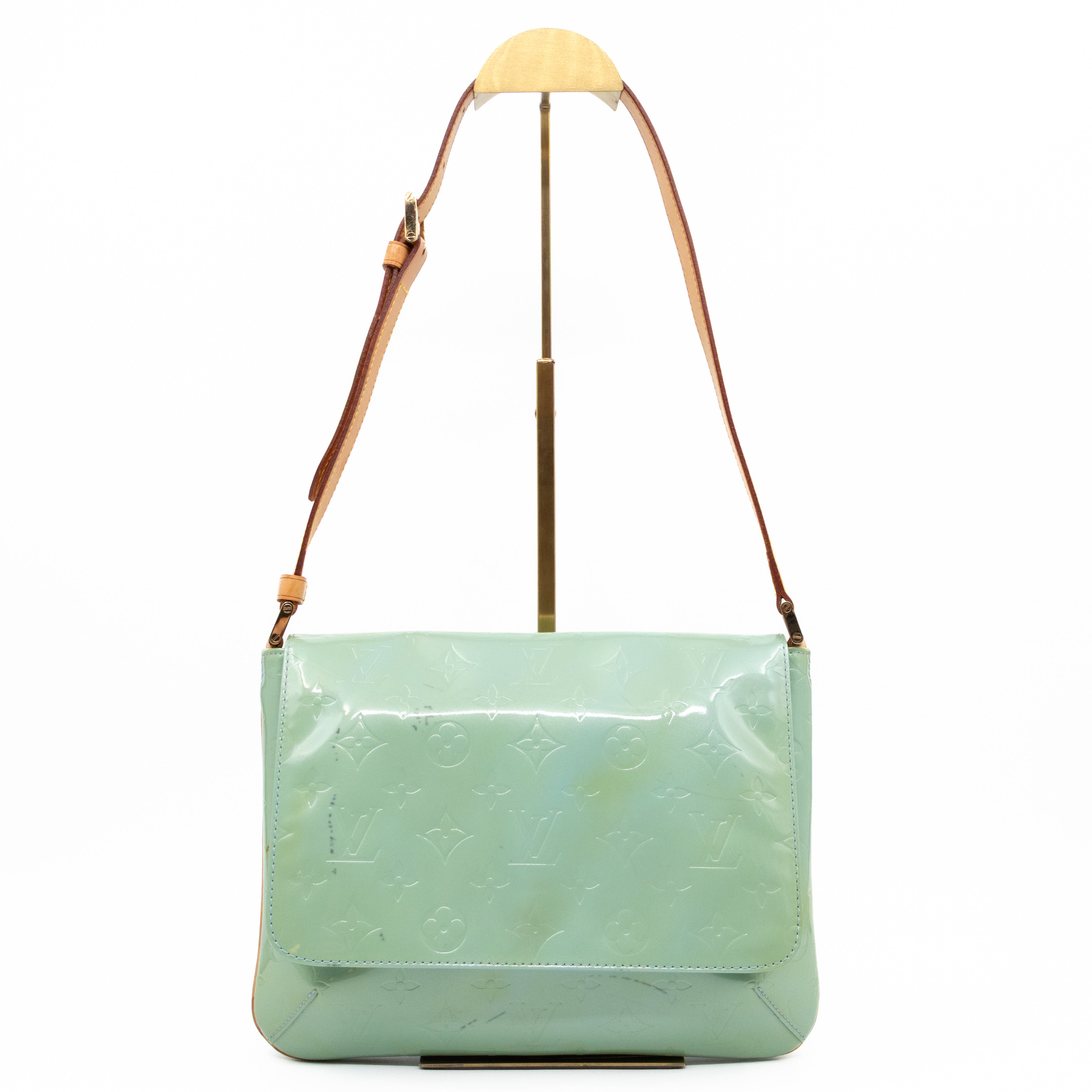 Musette Thompson Street Green & Blue Vernis