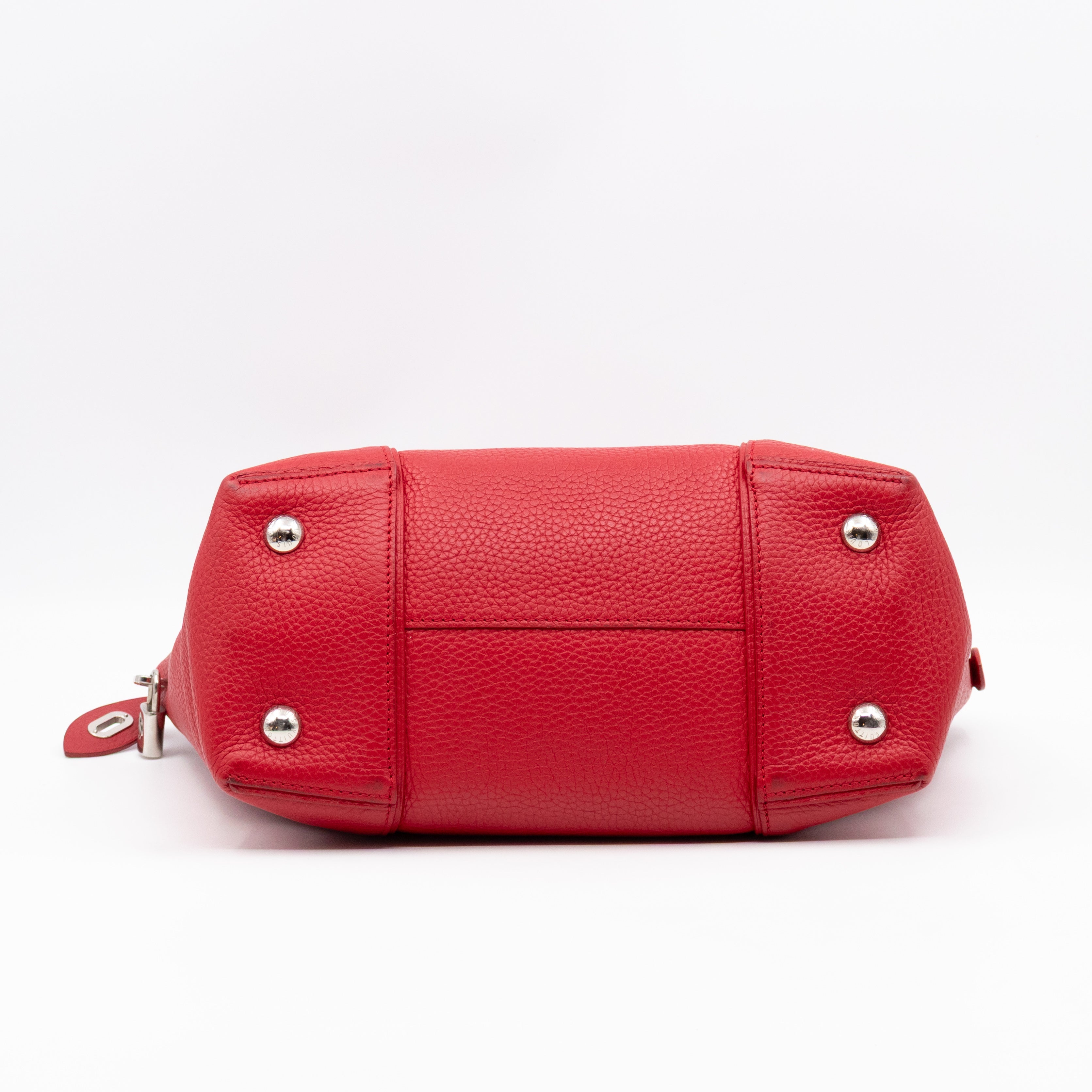 Soft Lockit PM Taurillon Leather Rubis