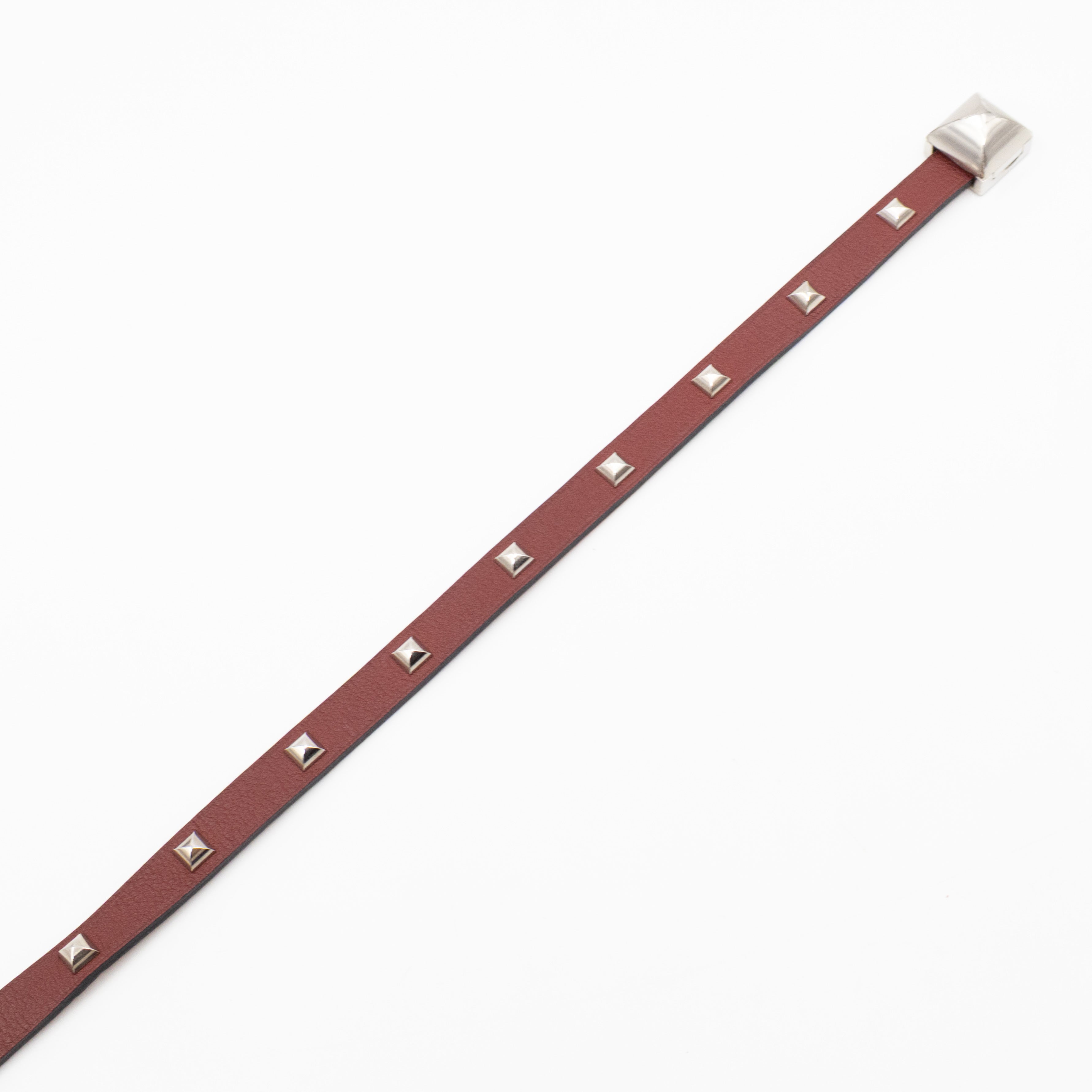 Medor Infini Cloute Double Tour Bracelet Bordeaux Leather
