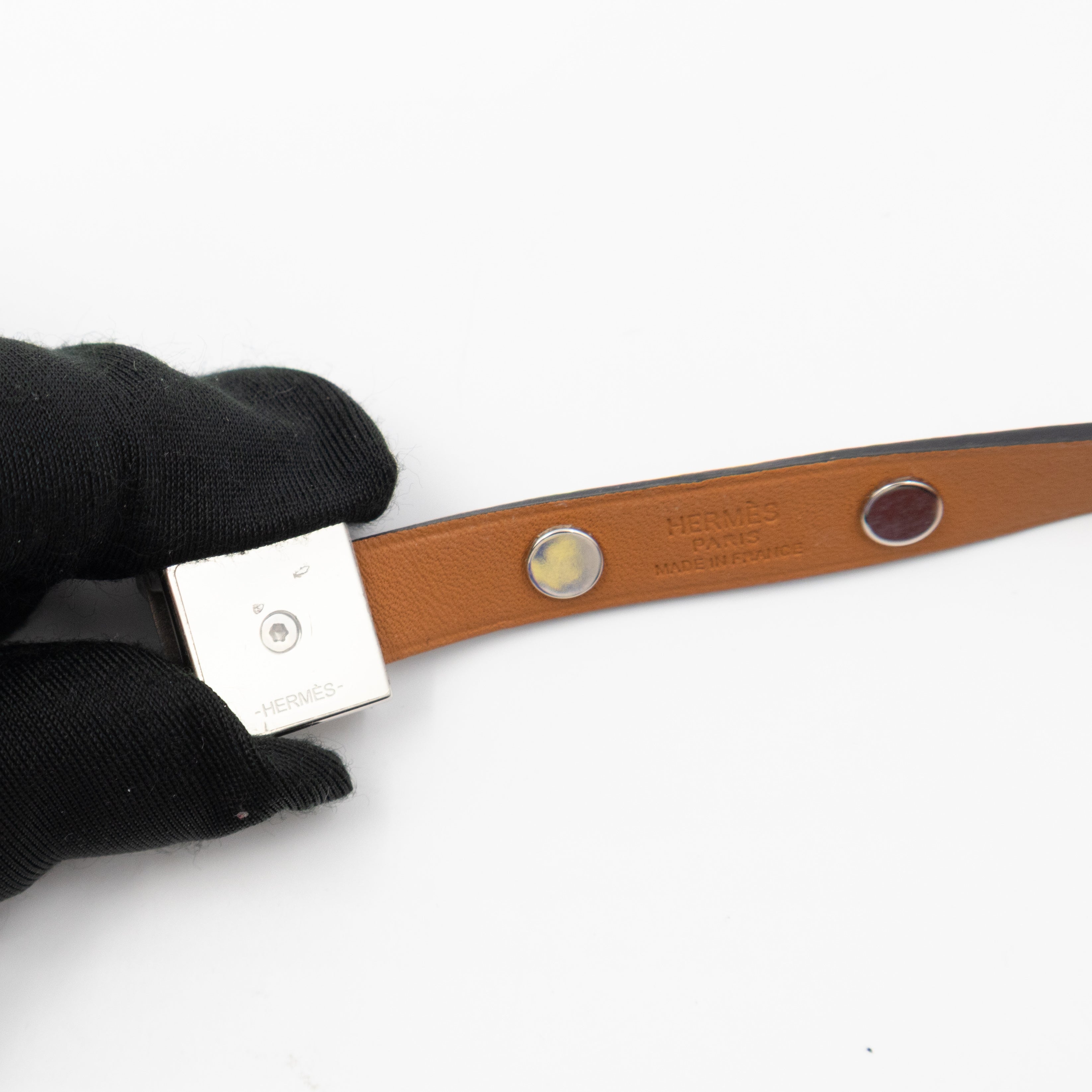 Medor Infini Cloute Double Tour Bracelet Bordeaux Leather