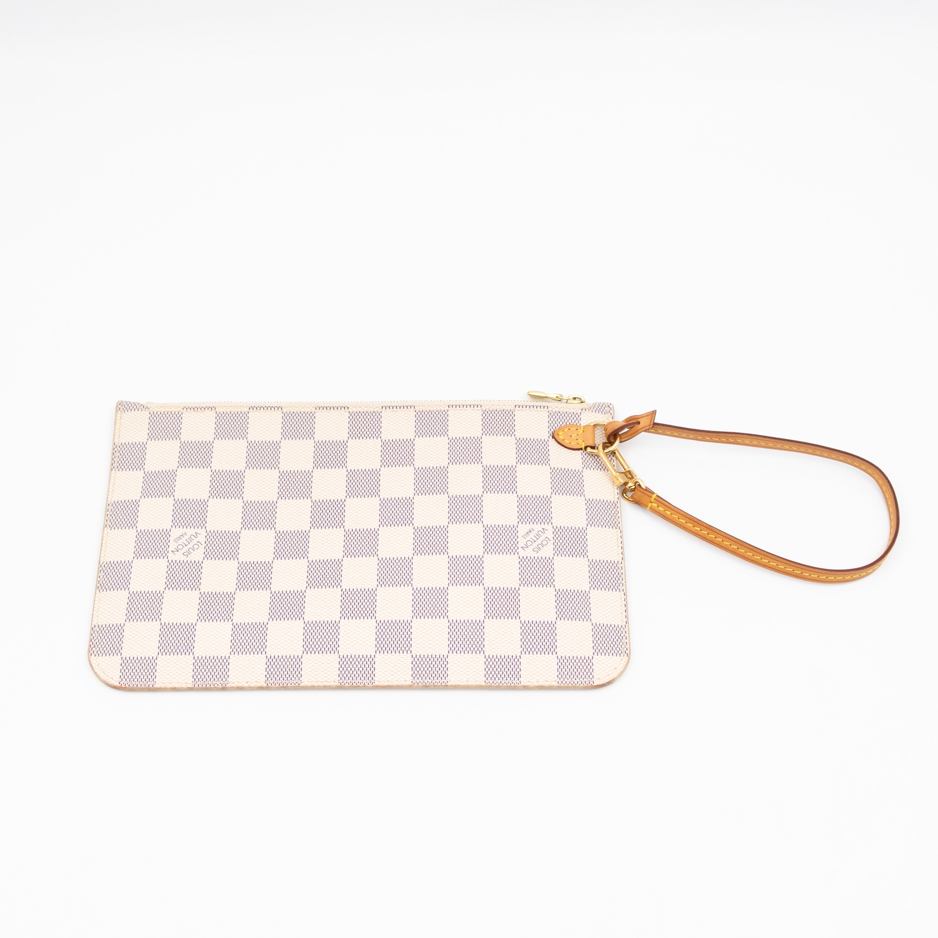 Neverfull MM with Pochette Damier Azur
