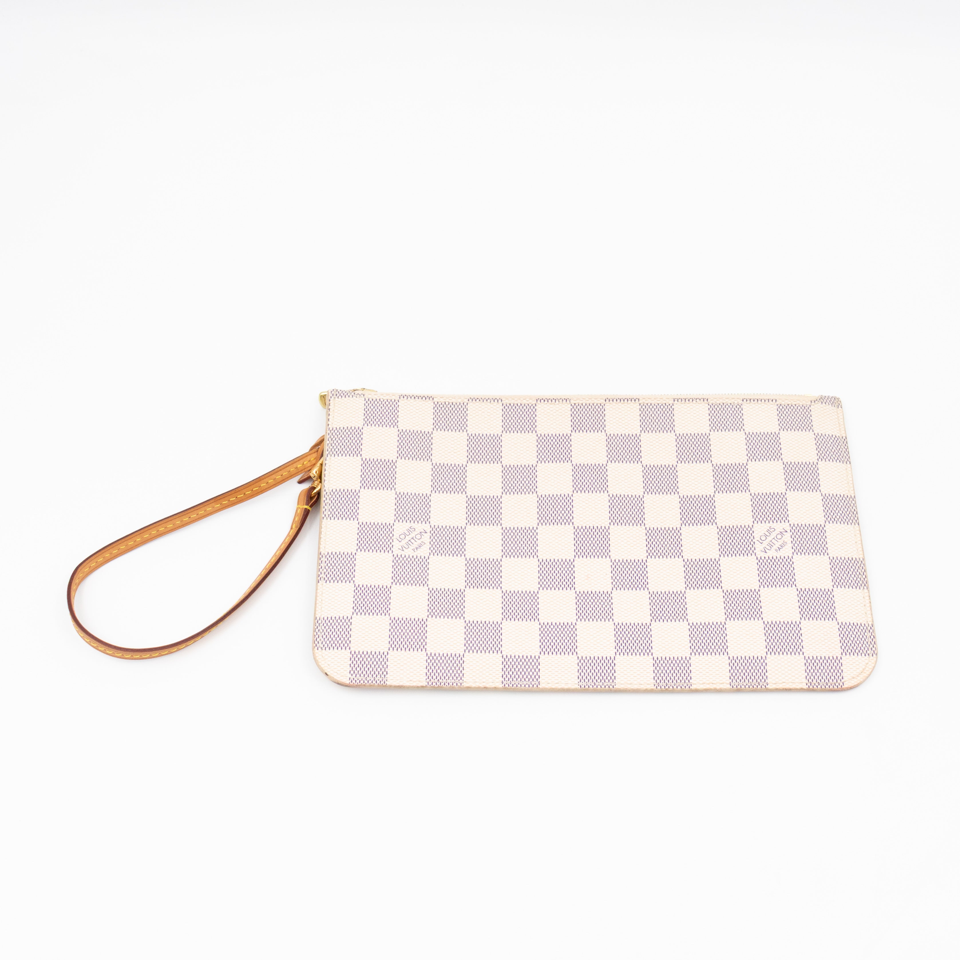 Neverfull MM with Pochette Damier Azur