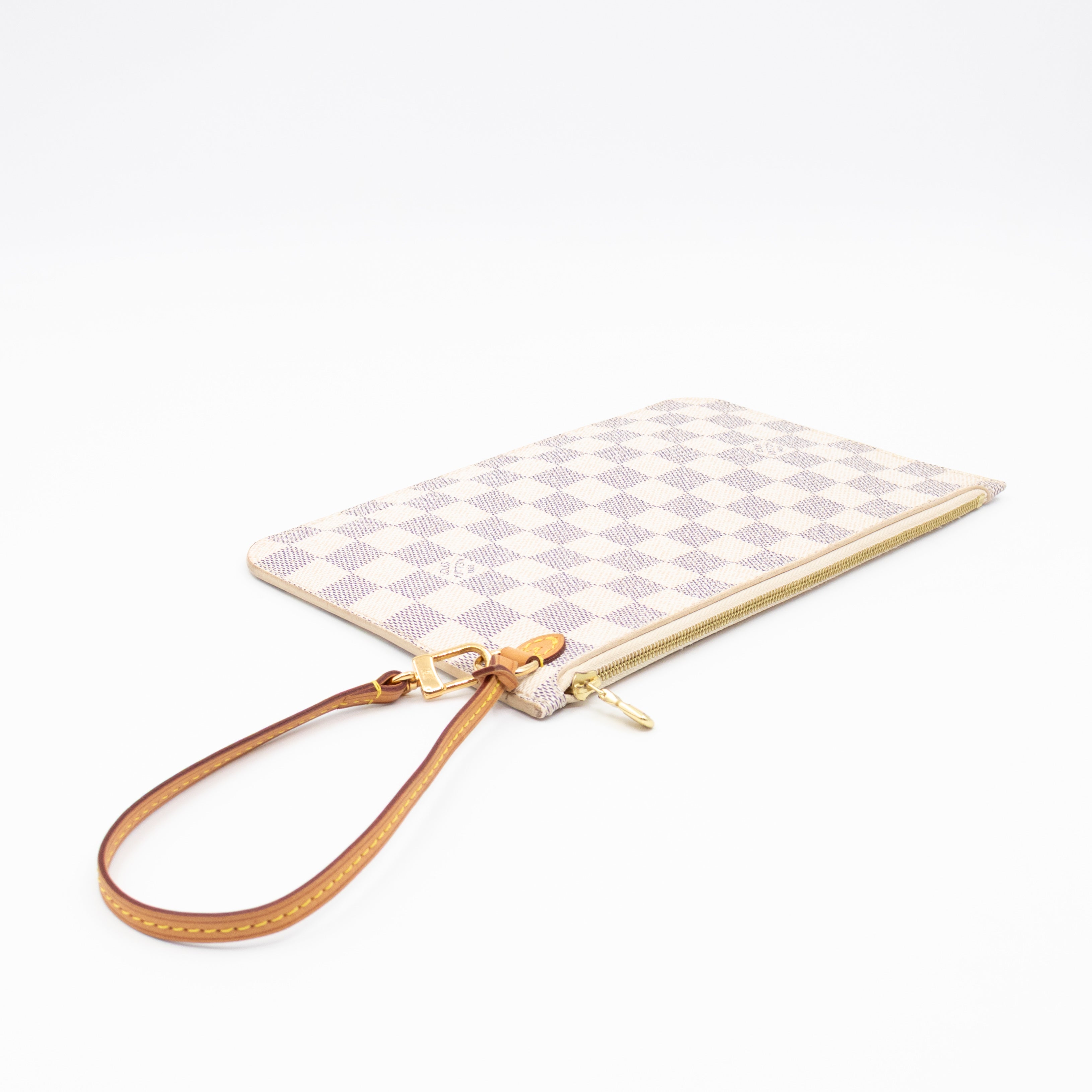 Neverfull MM with Pochette Damier Azur