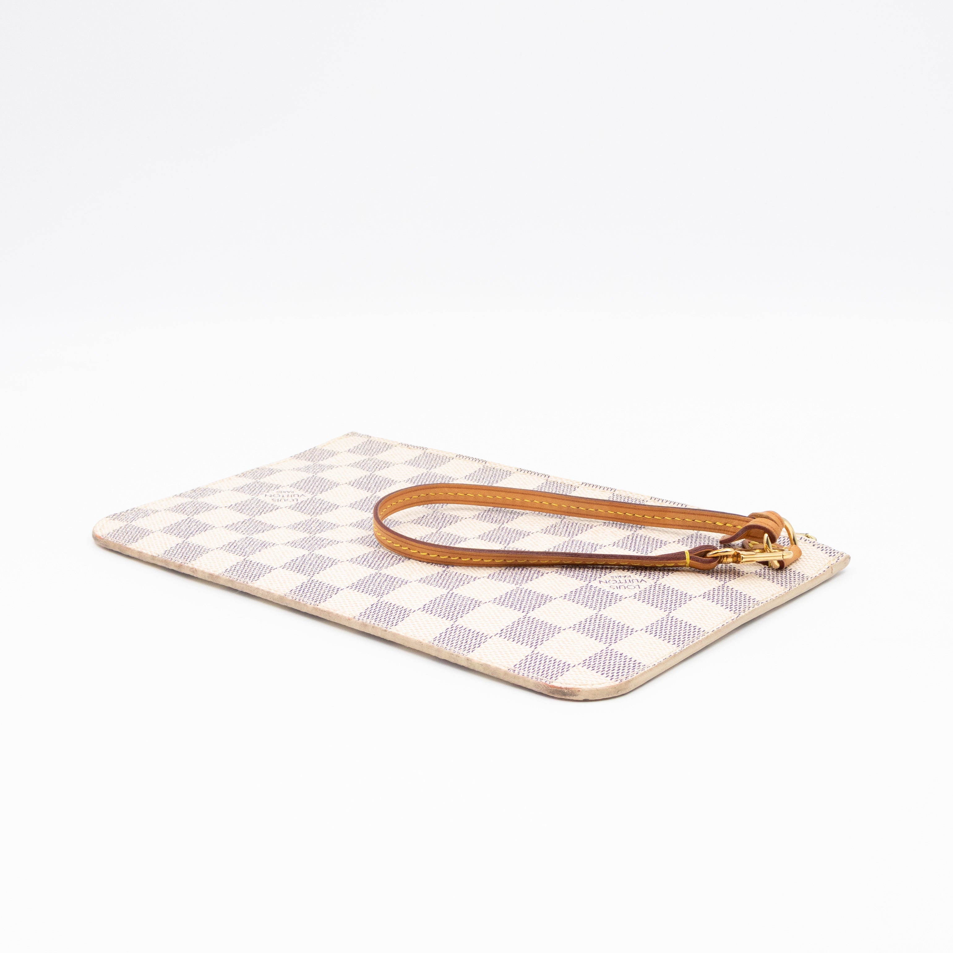 Neverfull MM with Pochette Damier Azur