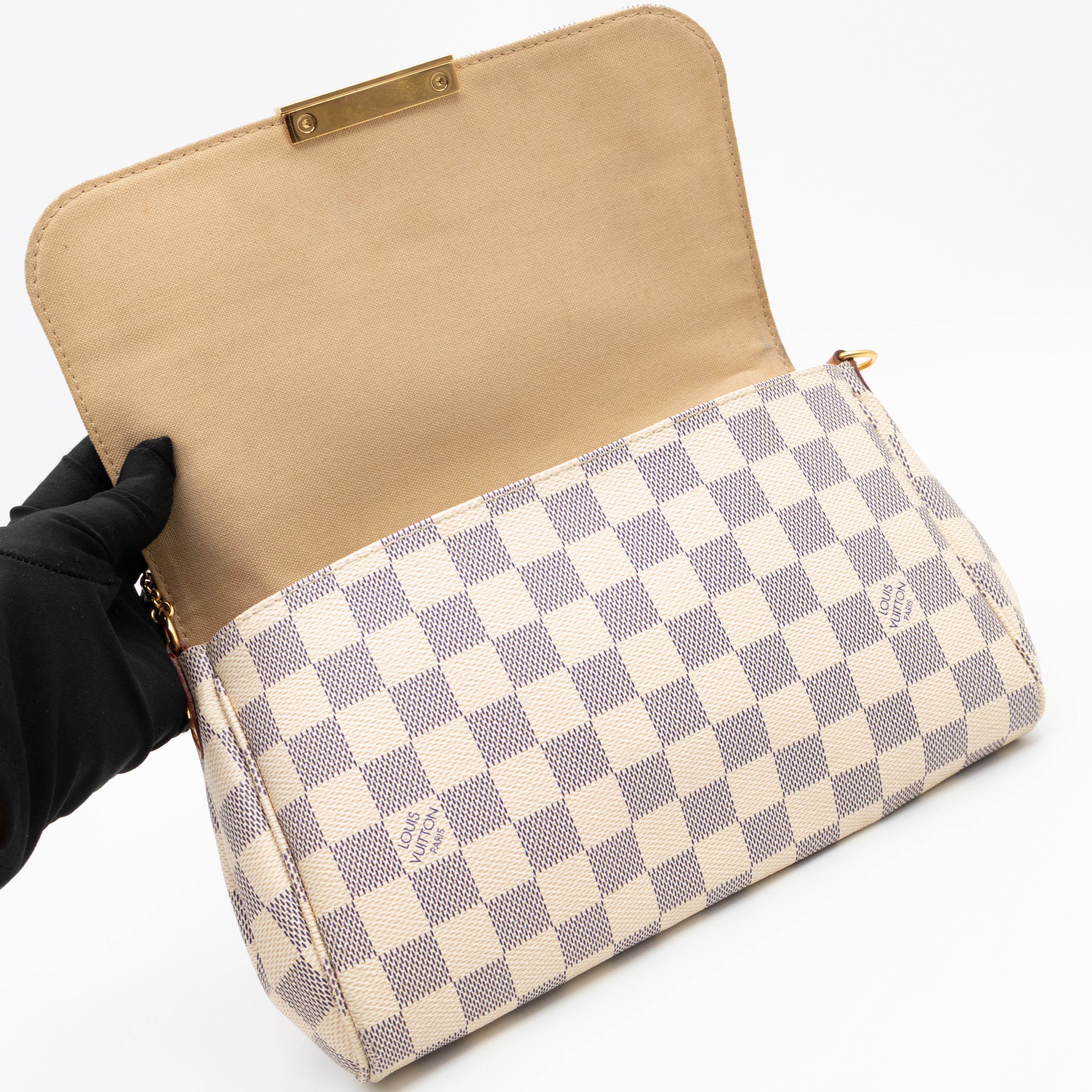 Favorite MM Damier Azur