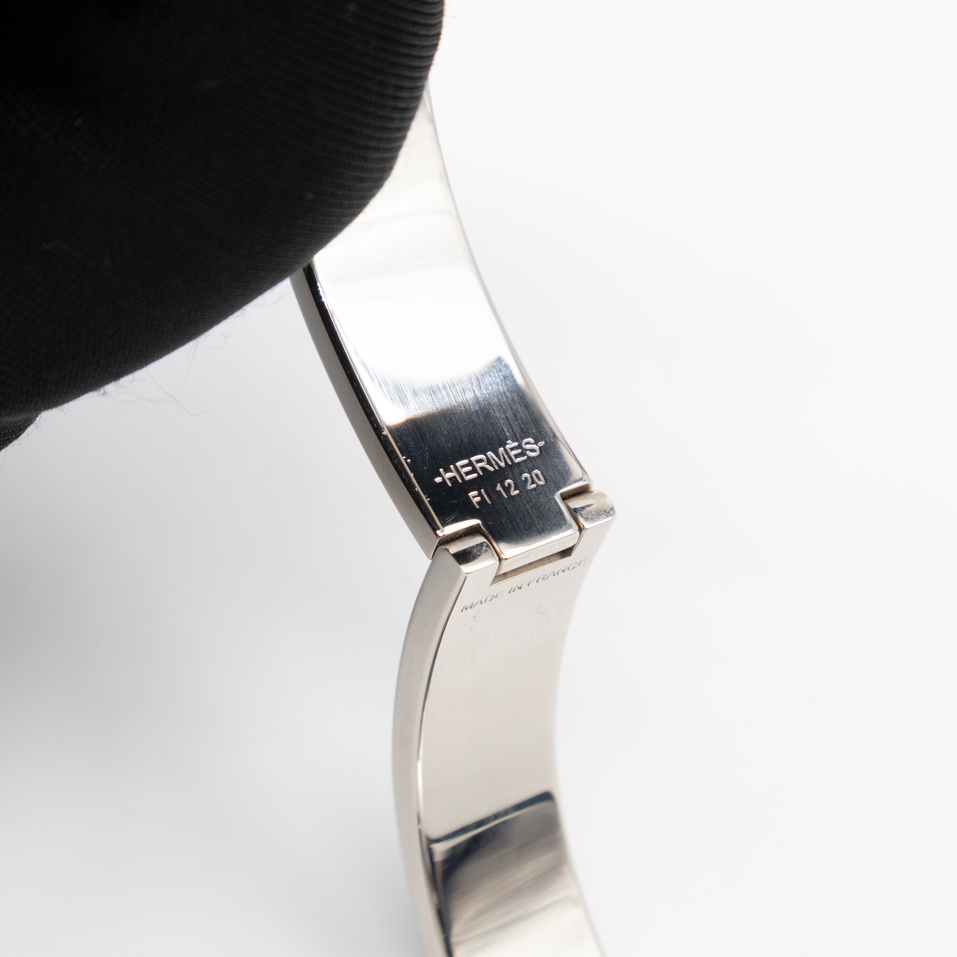 Clic HH Bracelet Matte Blue Brushed Palladium