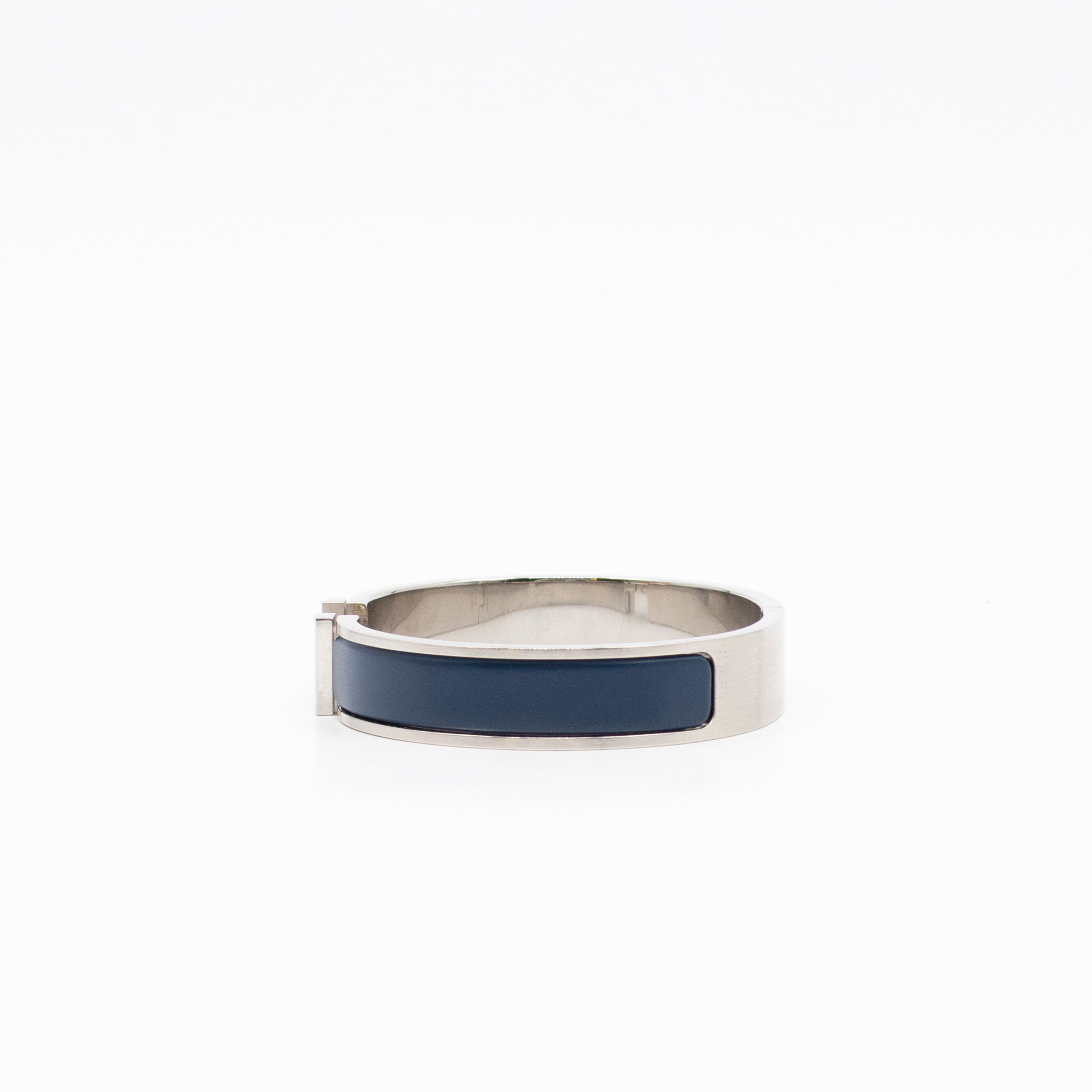 Clic HH Bracelet Matte Blue Brushed Palladium
