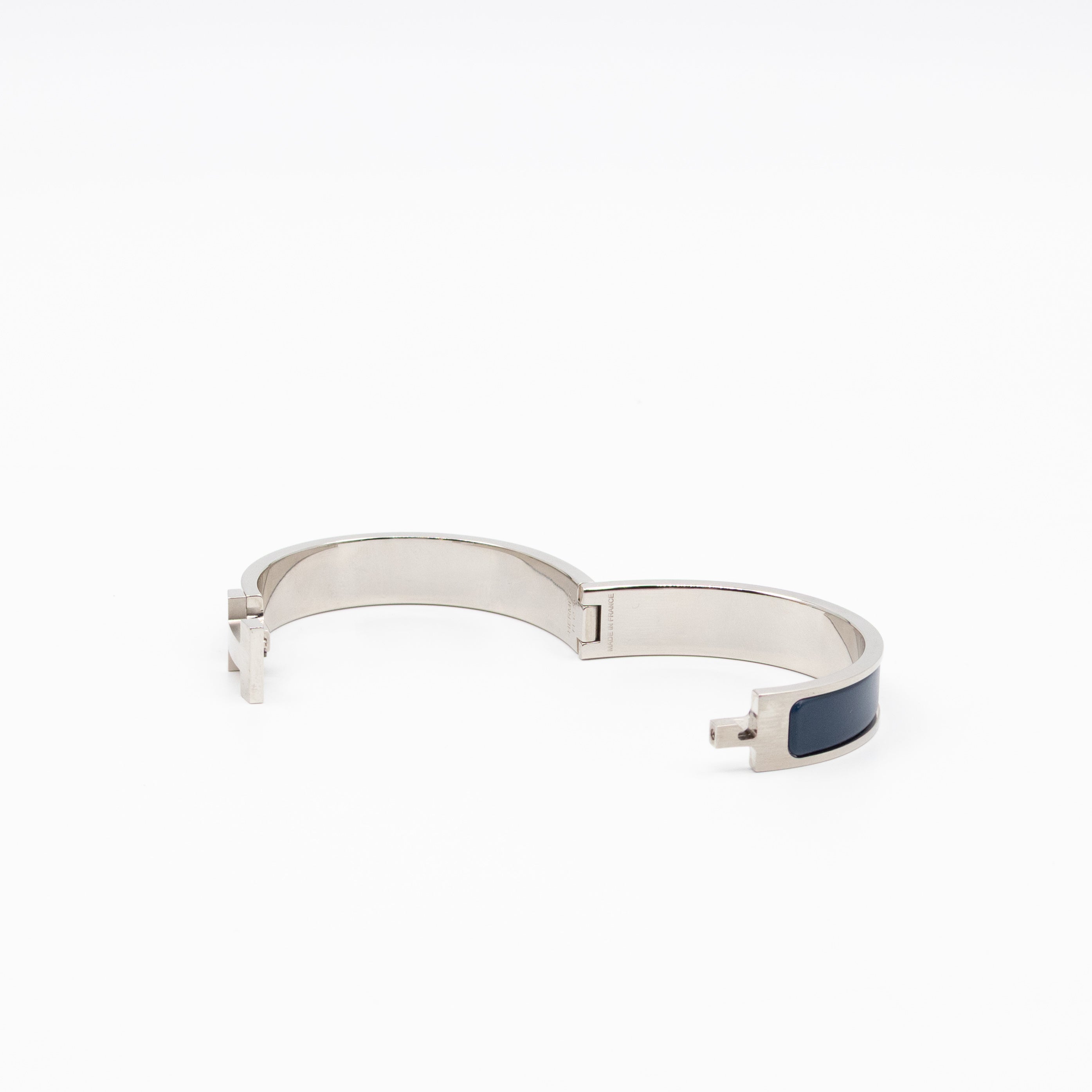 Clic HH Bracelet Matte Blue Brushed Palladium