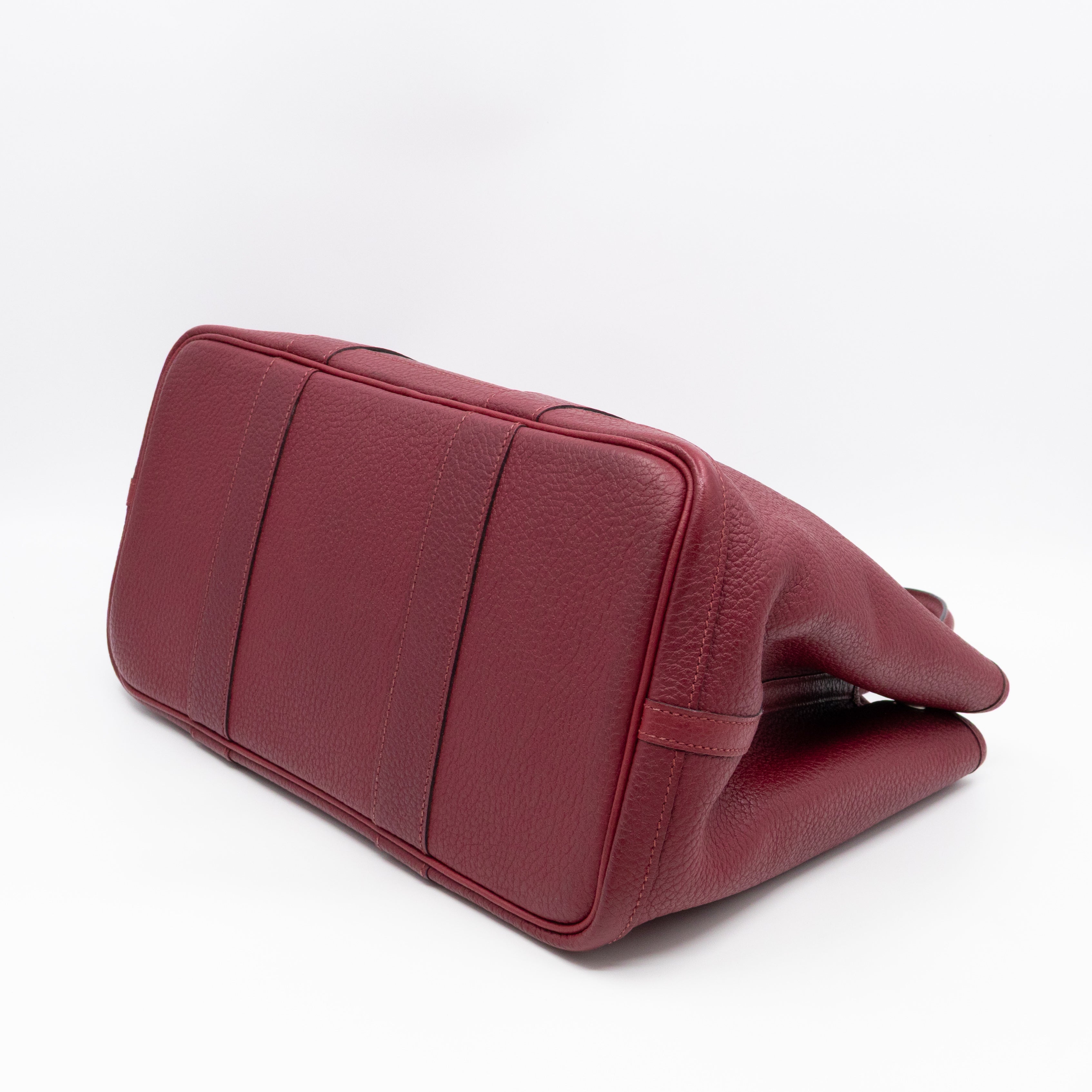 Garden Party 36 Rouge Grenat Leather