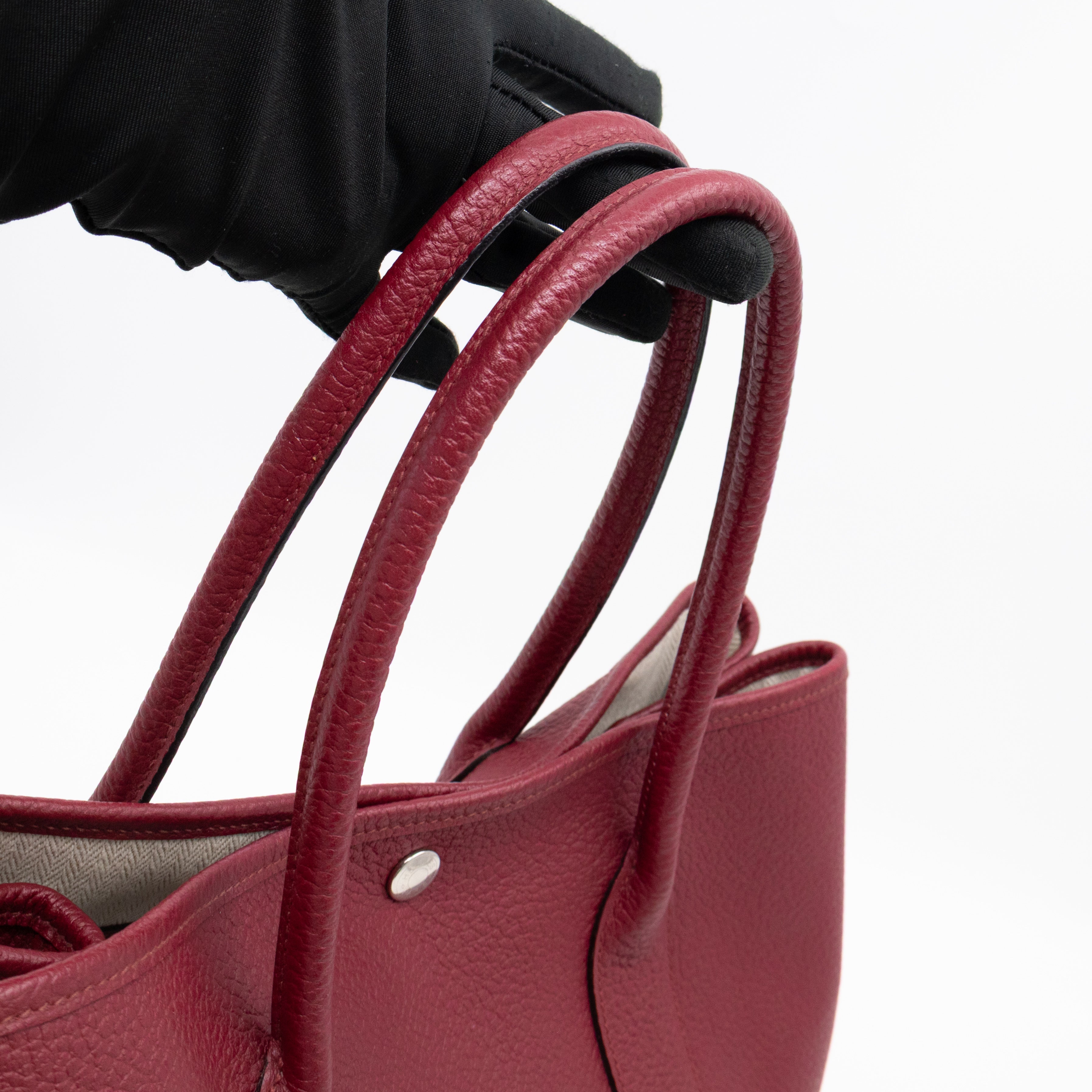 Garden Party 36 Rouge Grenat Leather