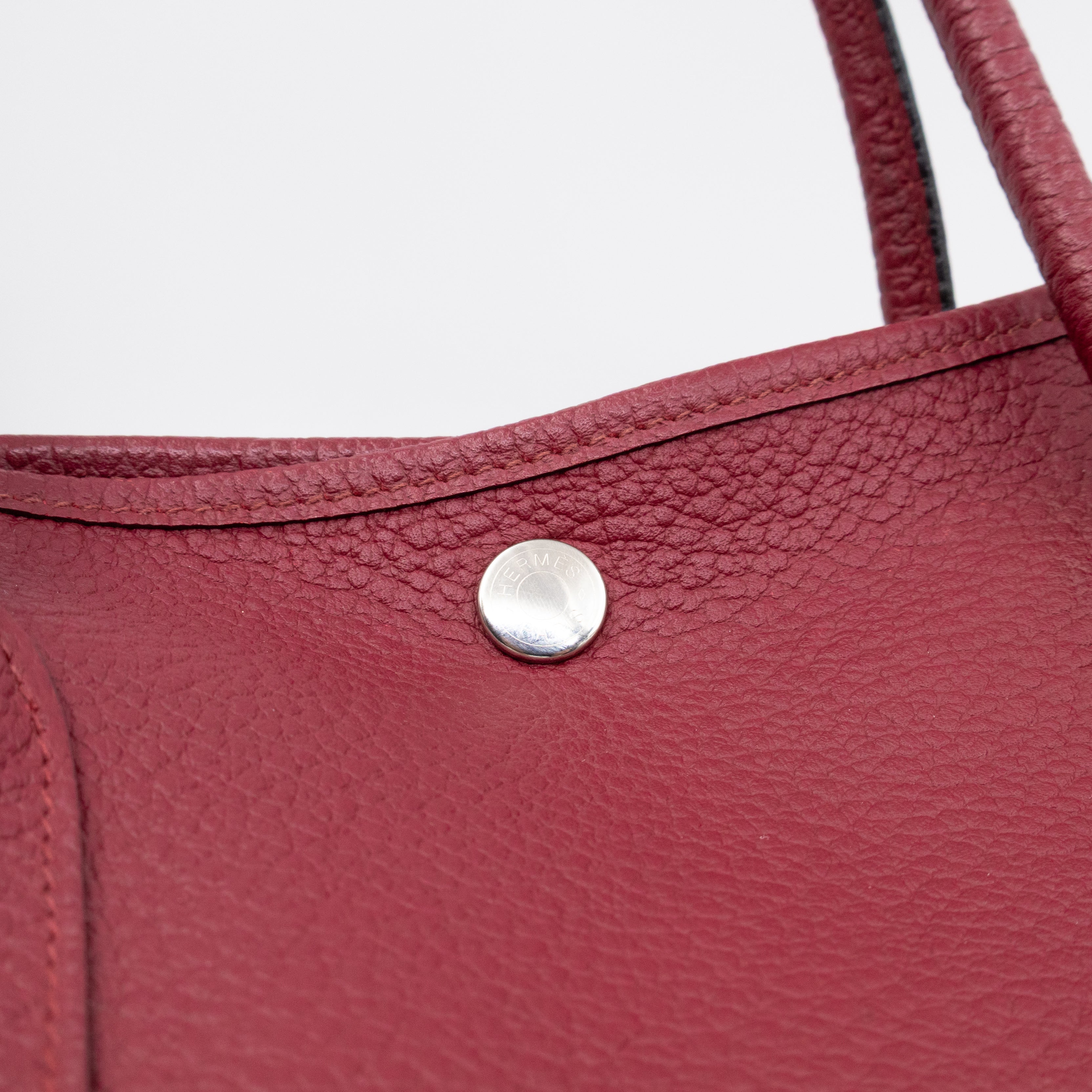 Garden Party 36 Rouge Grenat Leather