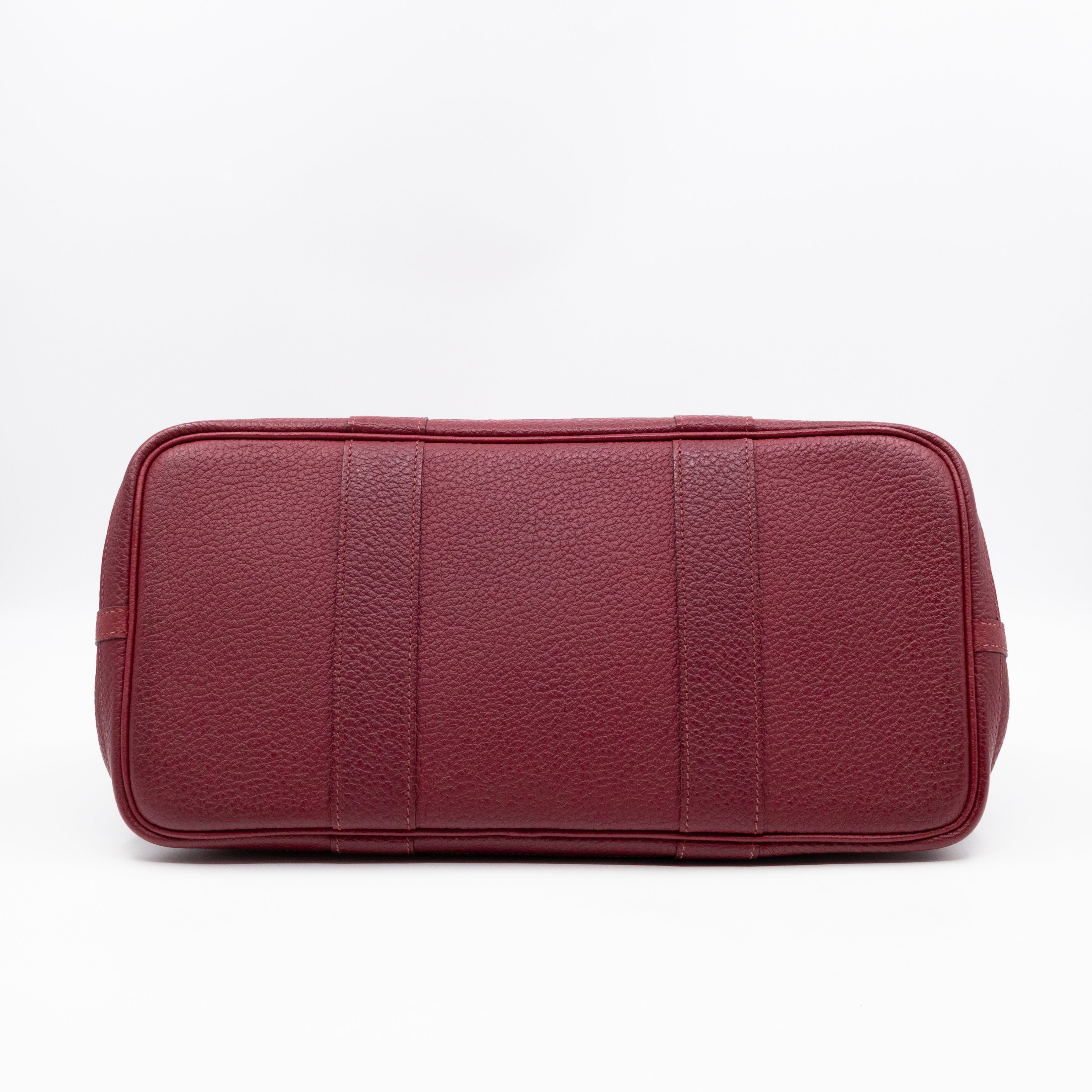 Garden Party 36 Rouge Grenat Leather