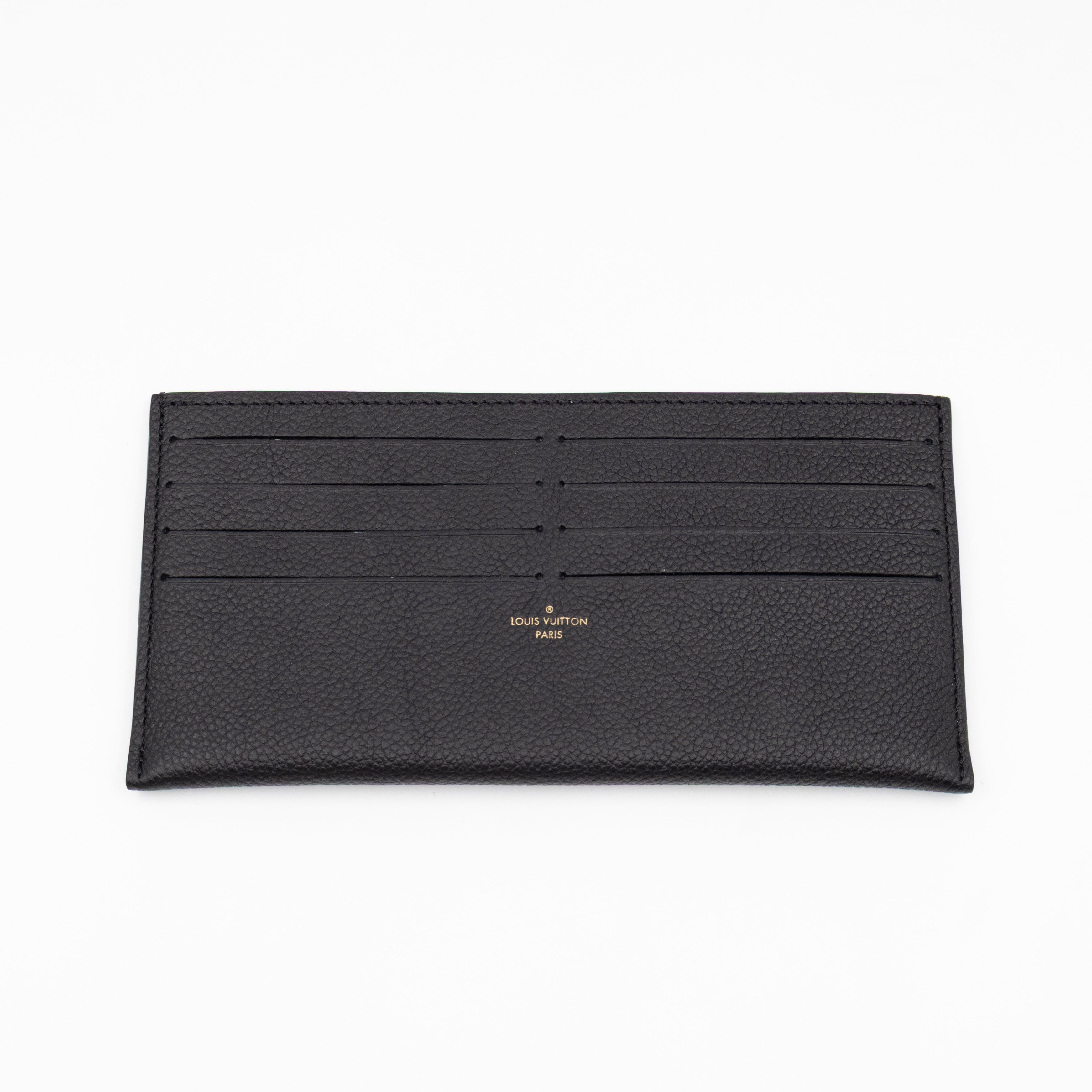 Pochette Felicie Monogram Empreinte Bicolor Black & Beige