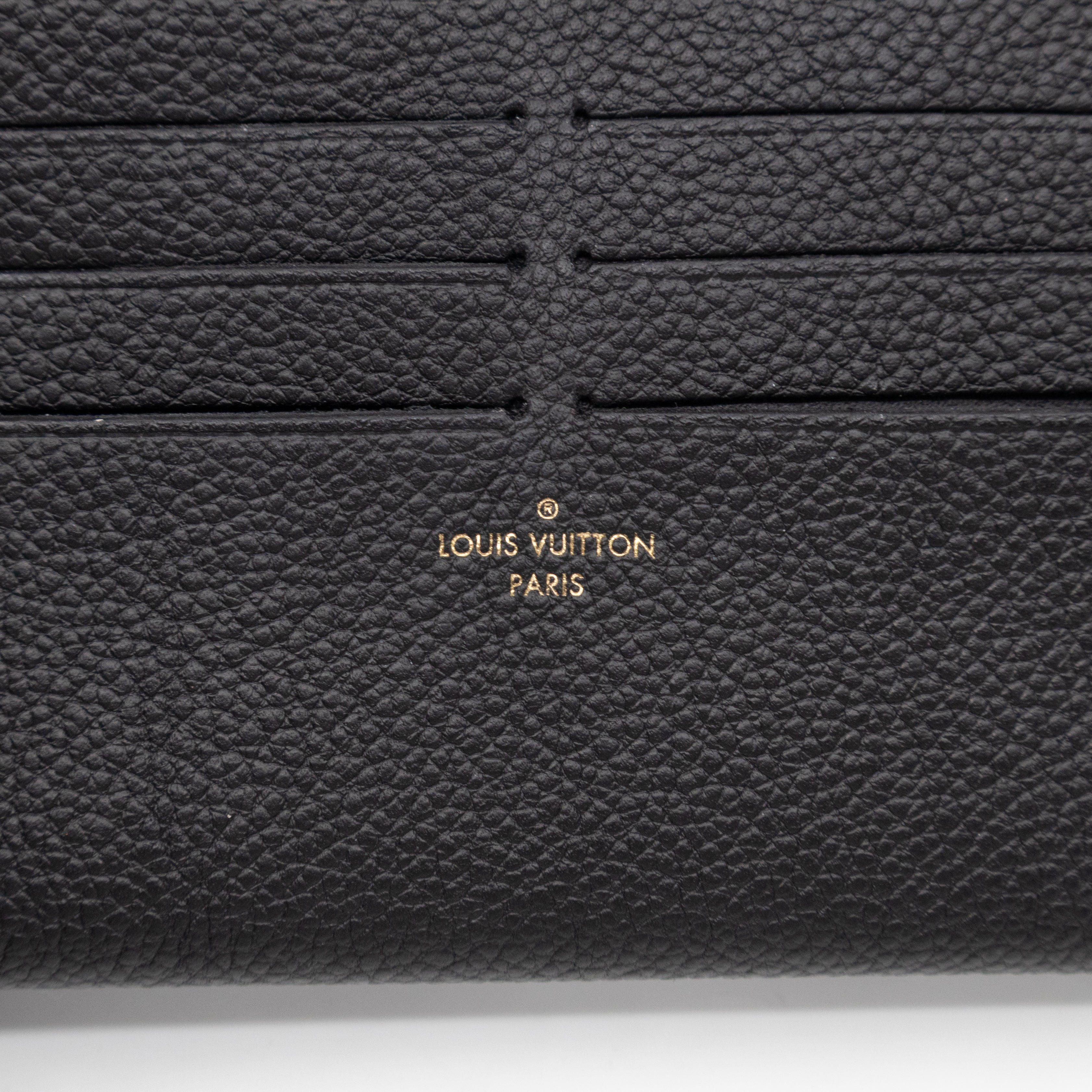 Pochette Felicie Monogram Empreinte Bicolor Black & Beige