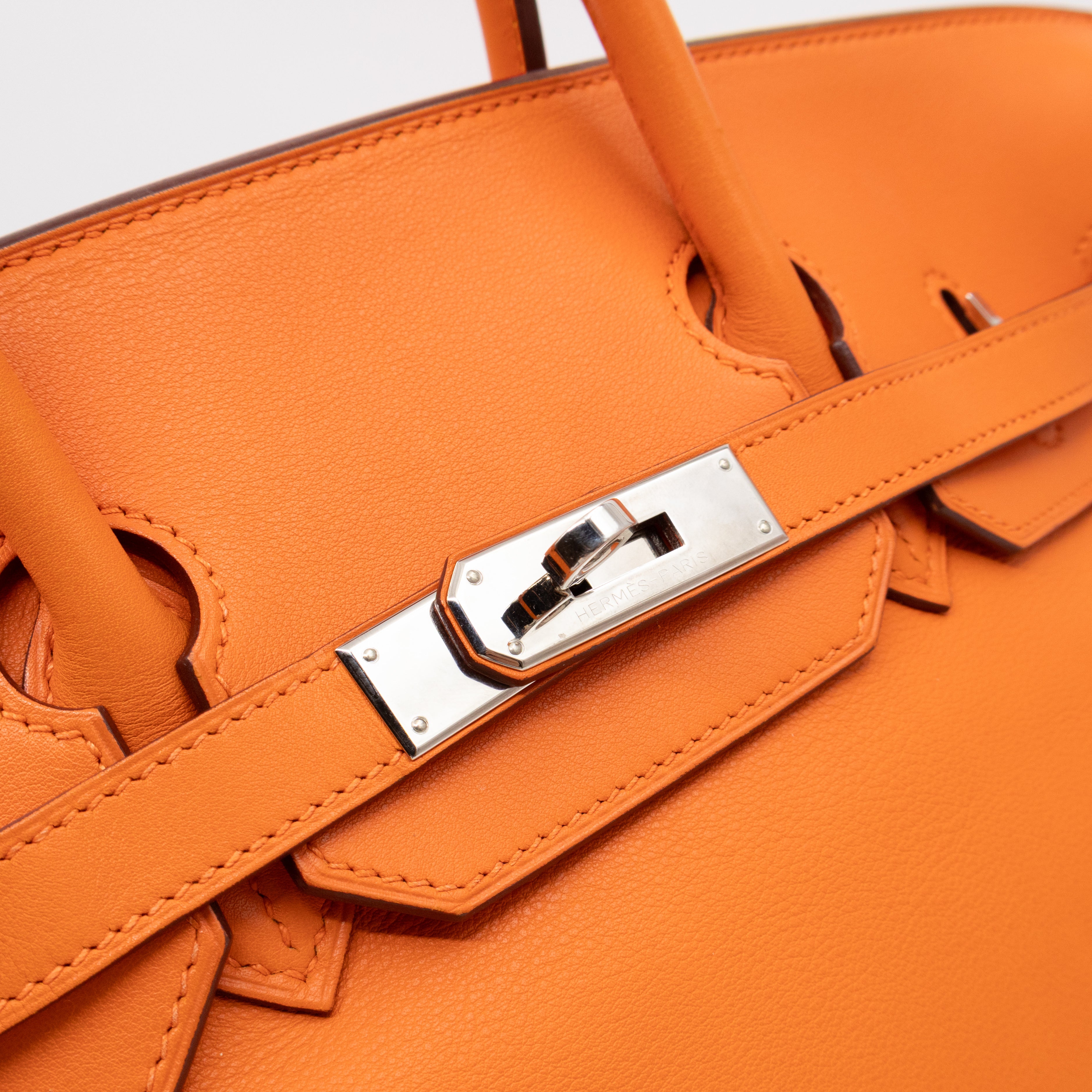 Birkin 35 Hermès Orange Swift Leather