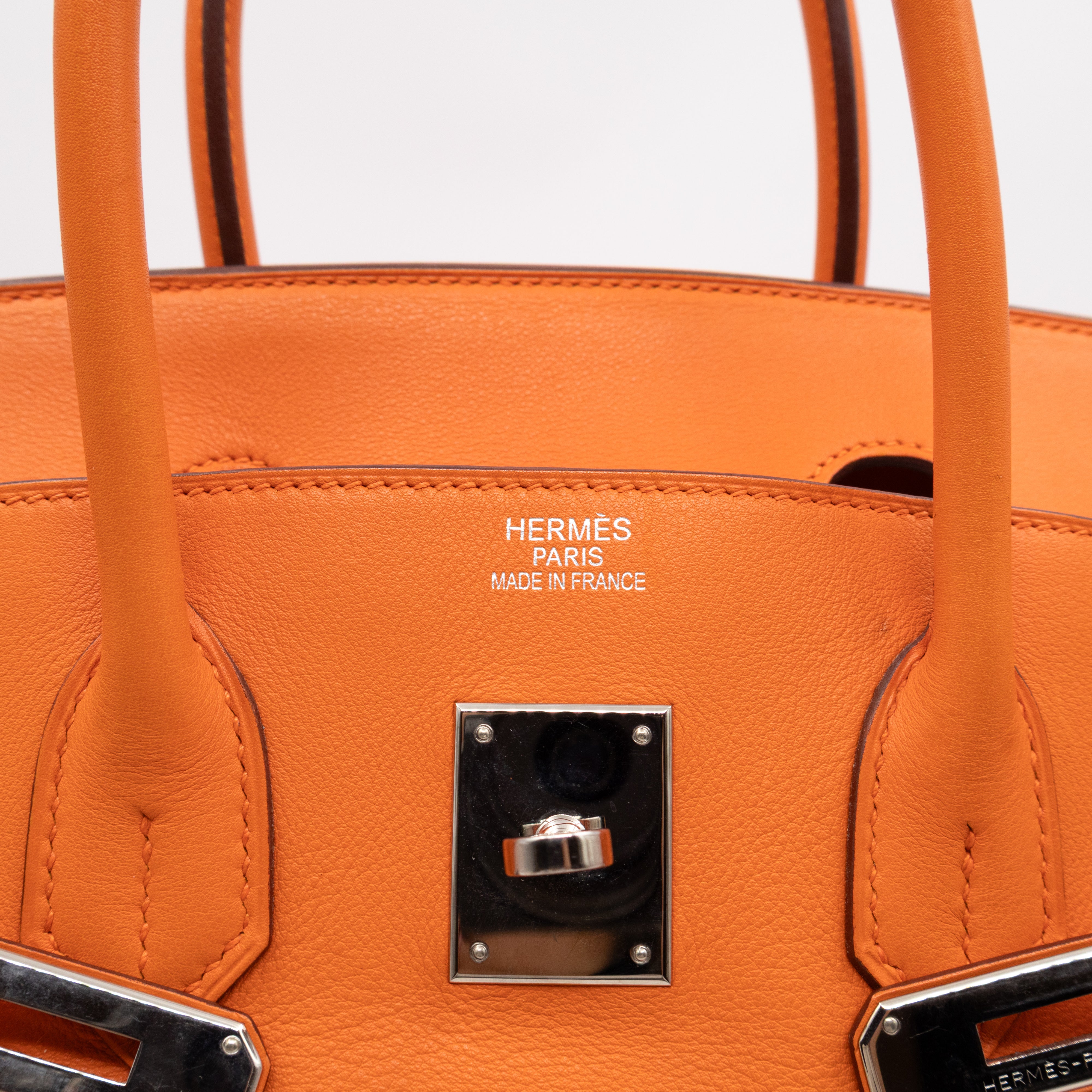 Birkin 35 Hermès Orange Swift Leather