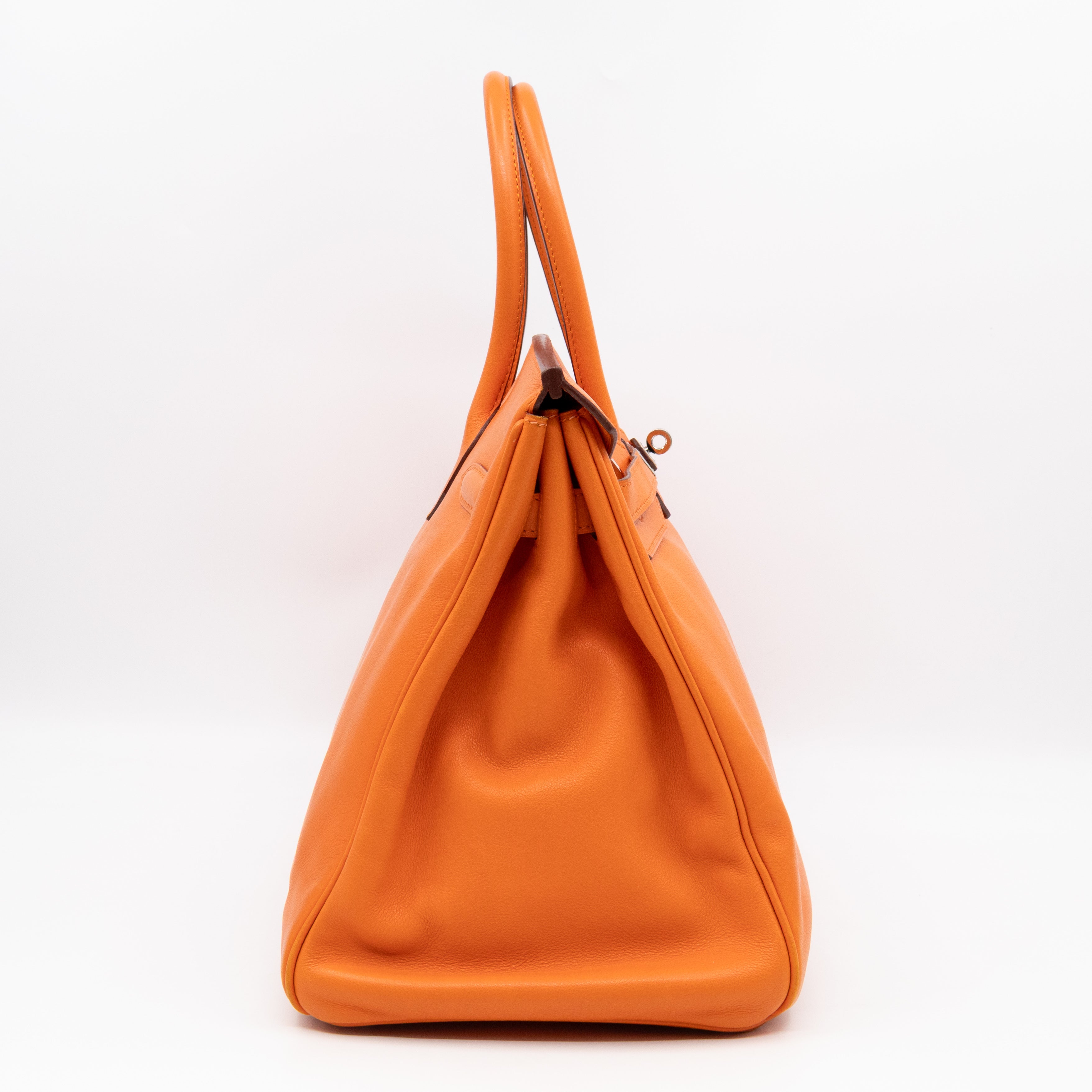 Birkin 35 Hermès Orange Swift Leather