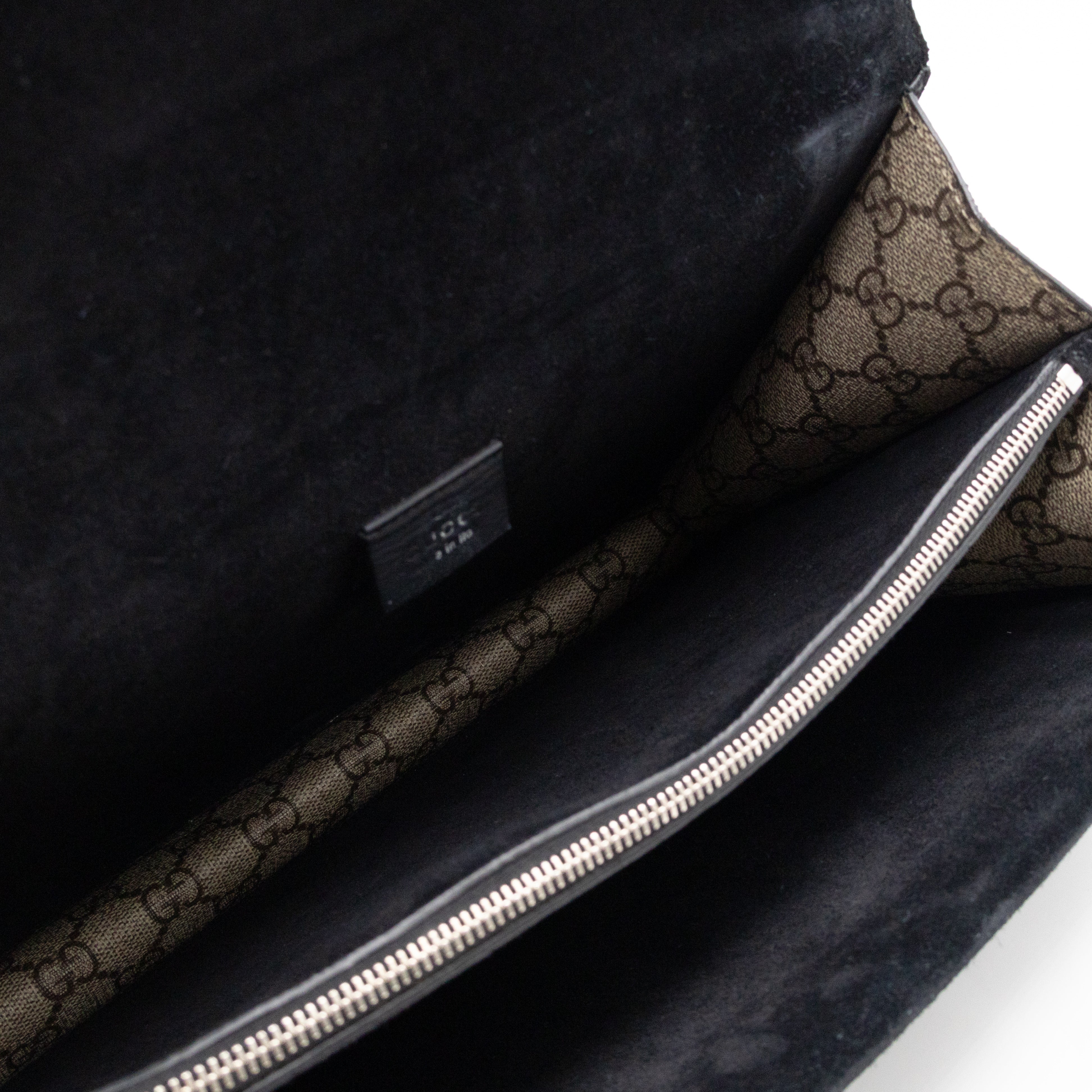 Dionysus Medium GG Supreme Black