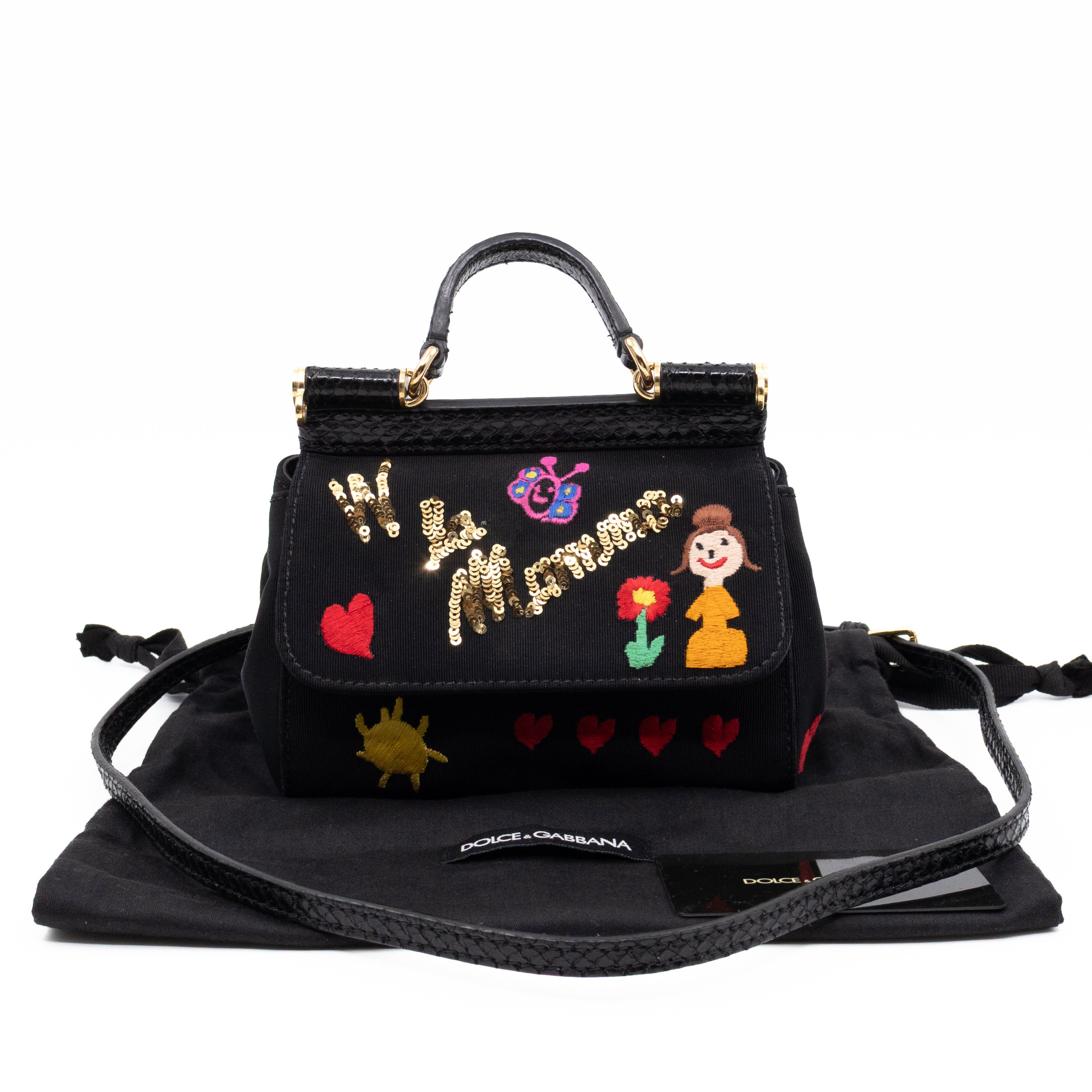 Sicily Mini La Mamma Piu Bella Black
