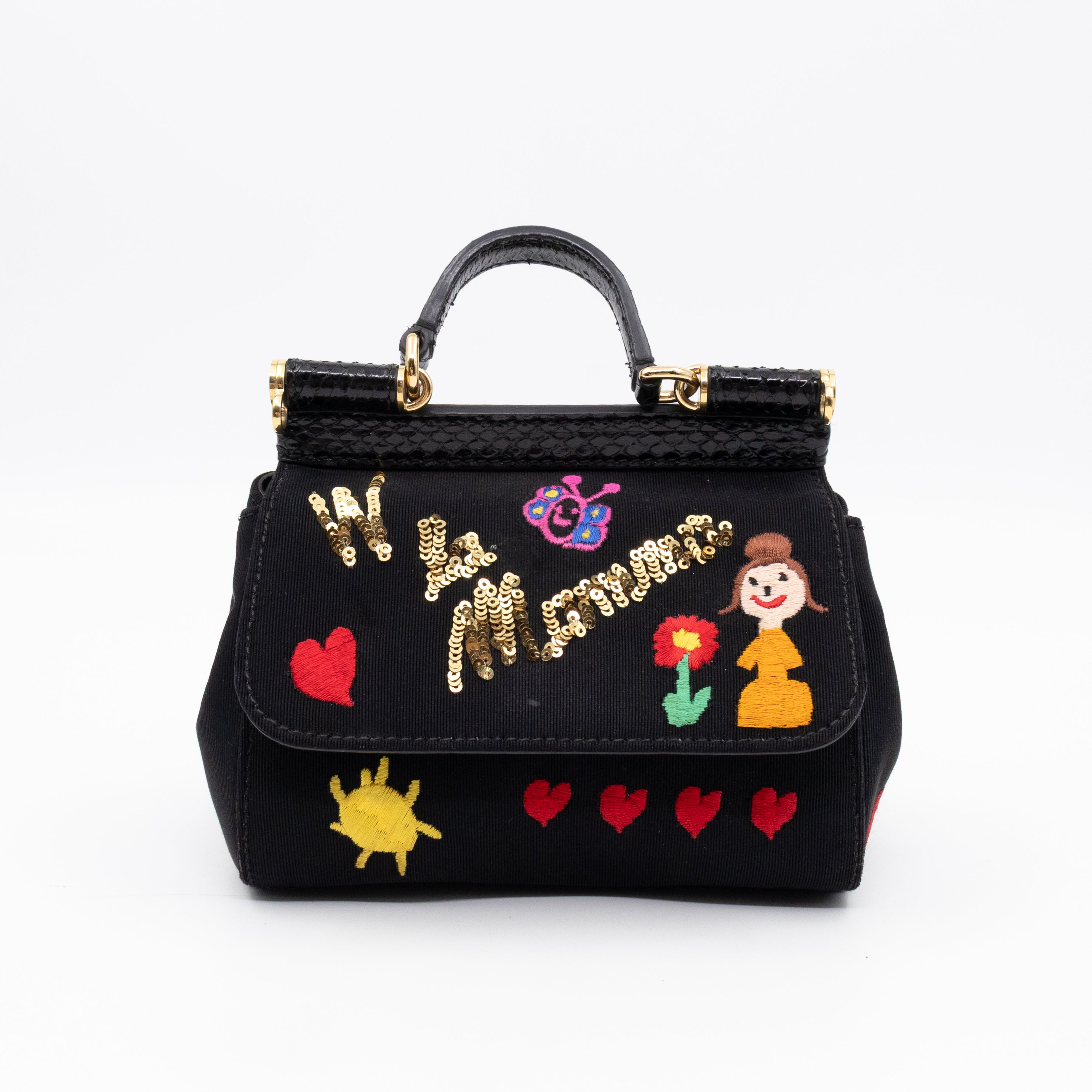 Sicily Mini La Mamma Piu Bella Black