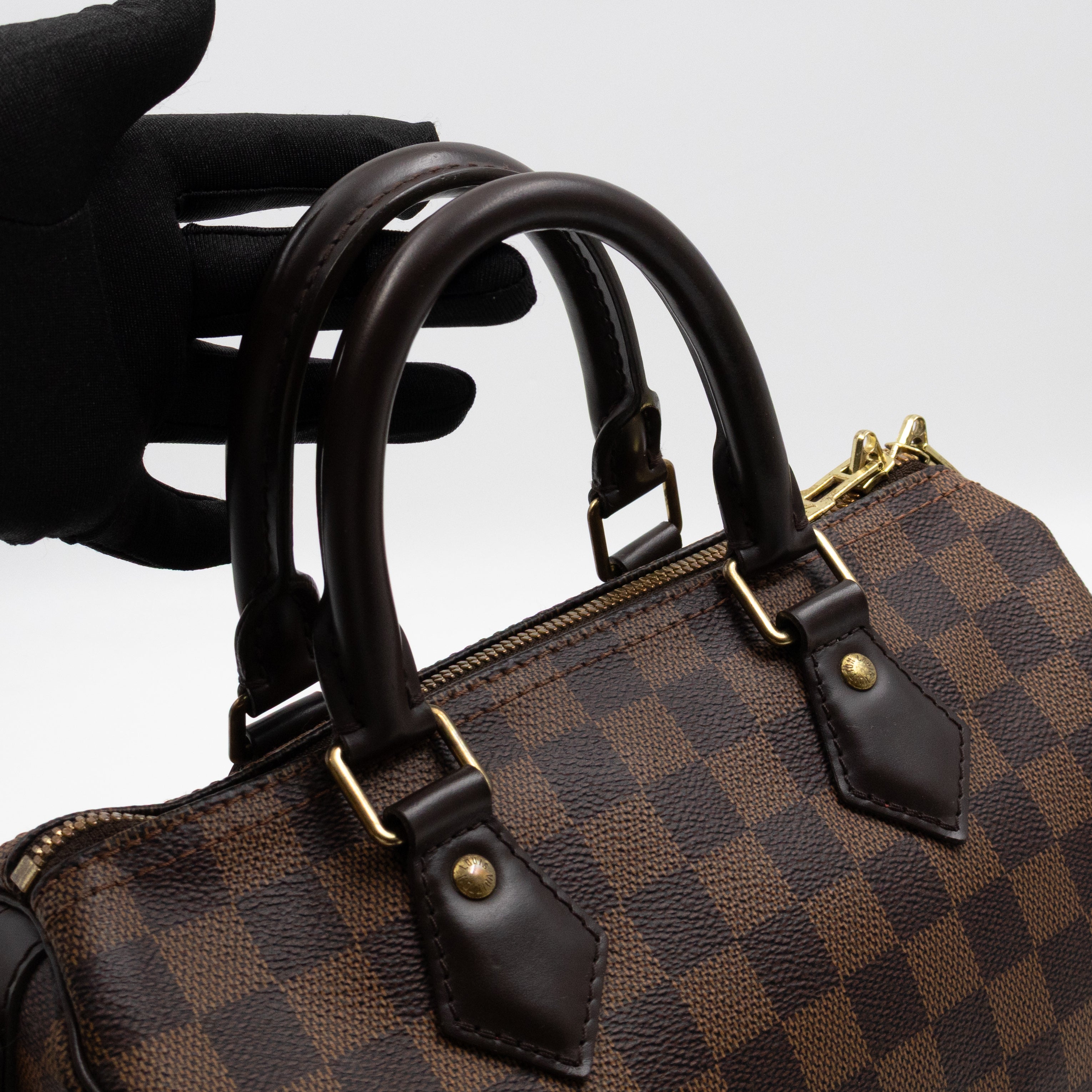 Speedy 25 Bandouliere Damier Ebene