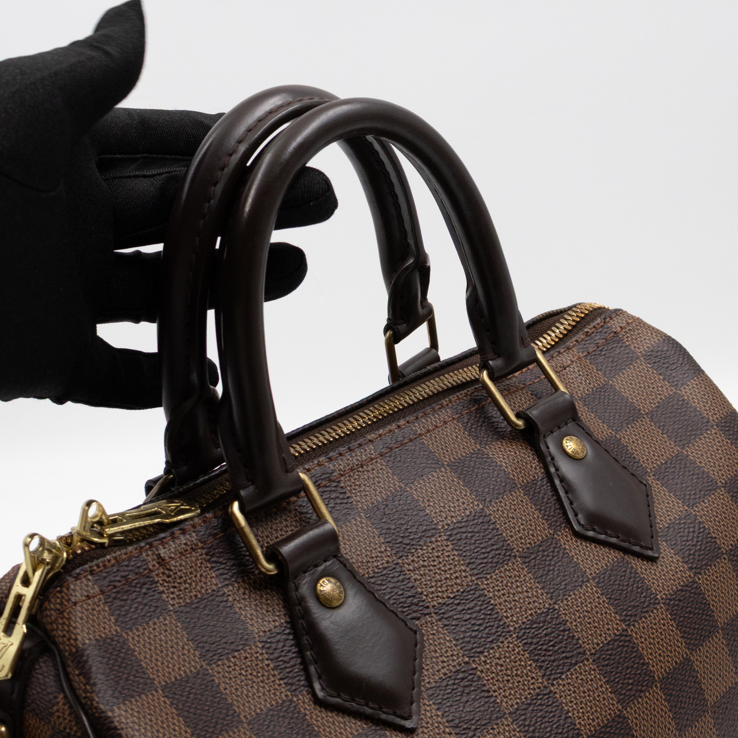 Speedy 25 Bandouliere Damier Ebene