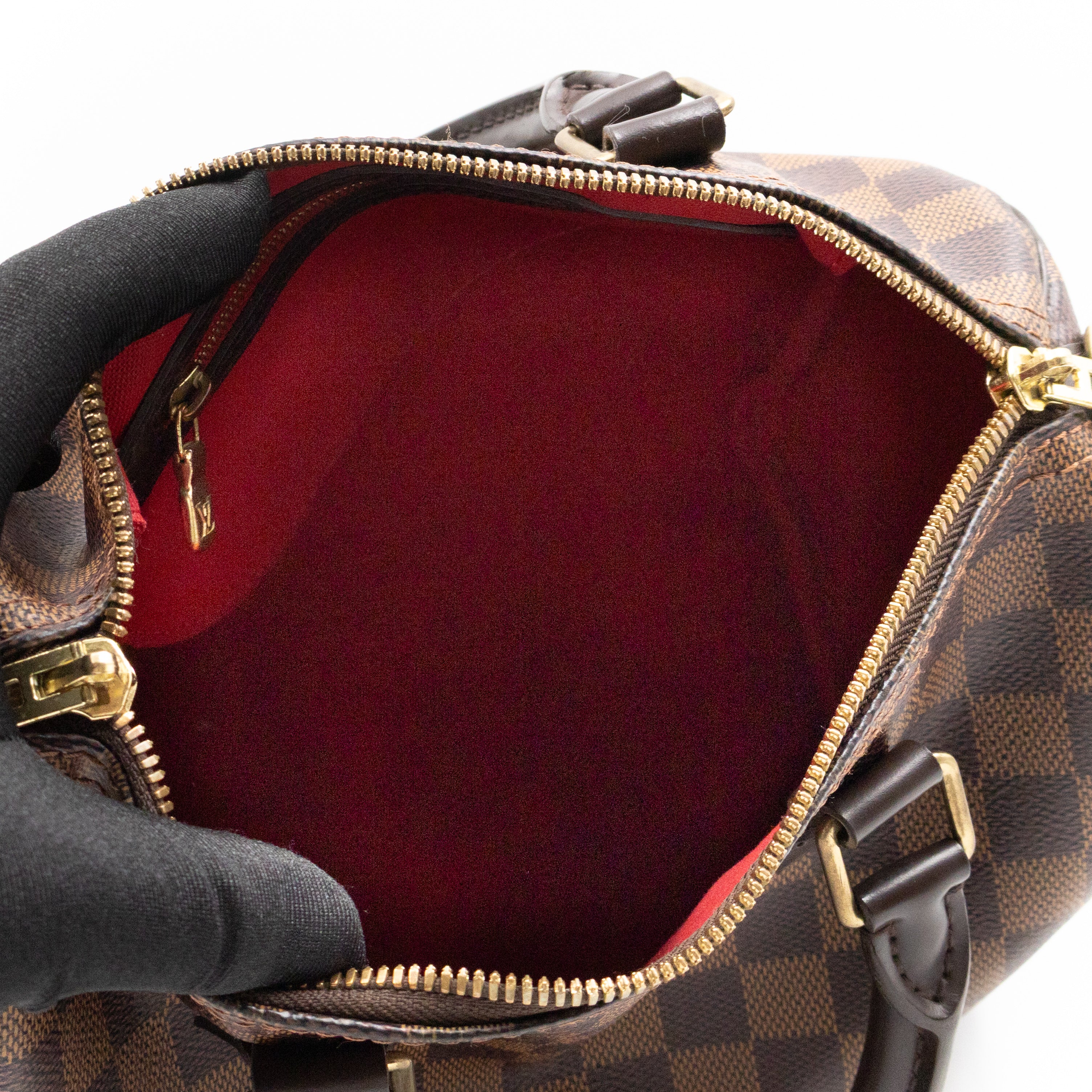 Speedy 25 Bandouliere Damier Ebene