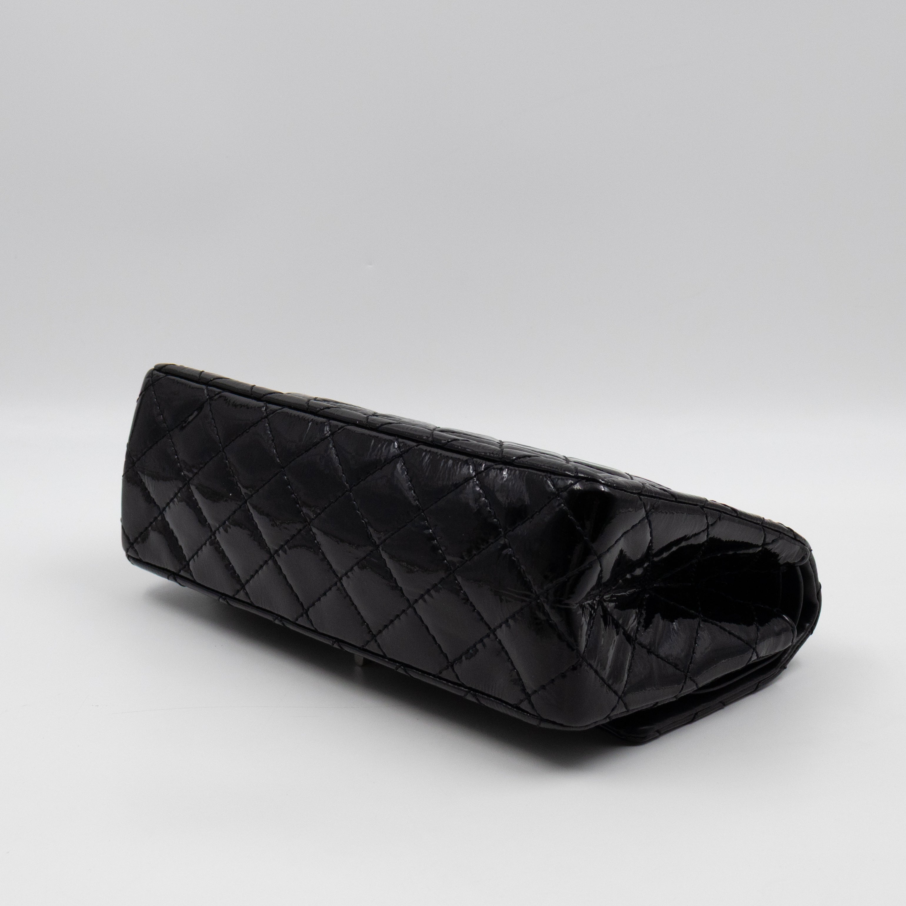 2.55 Reissue 225 Black Patent Leather