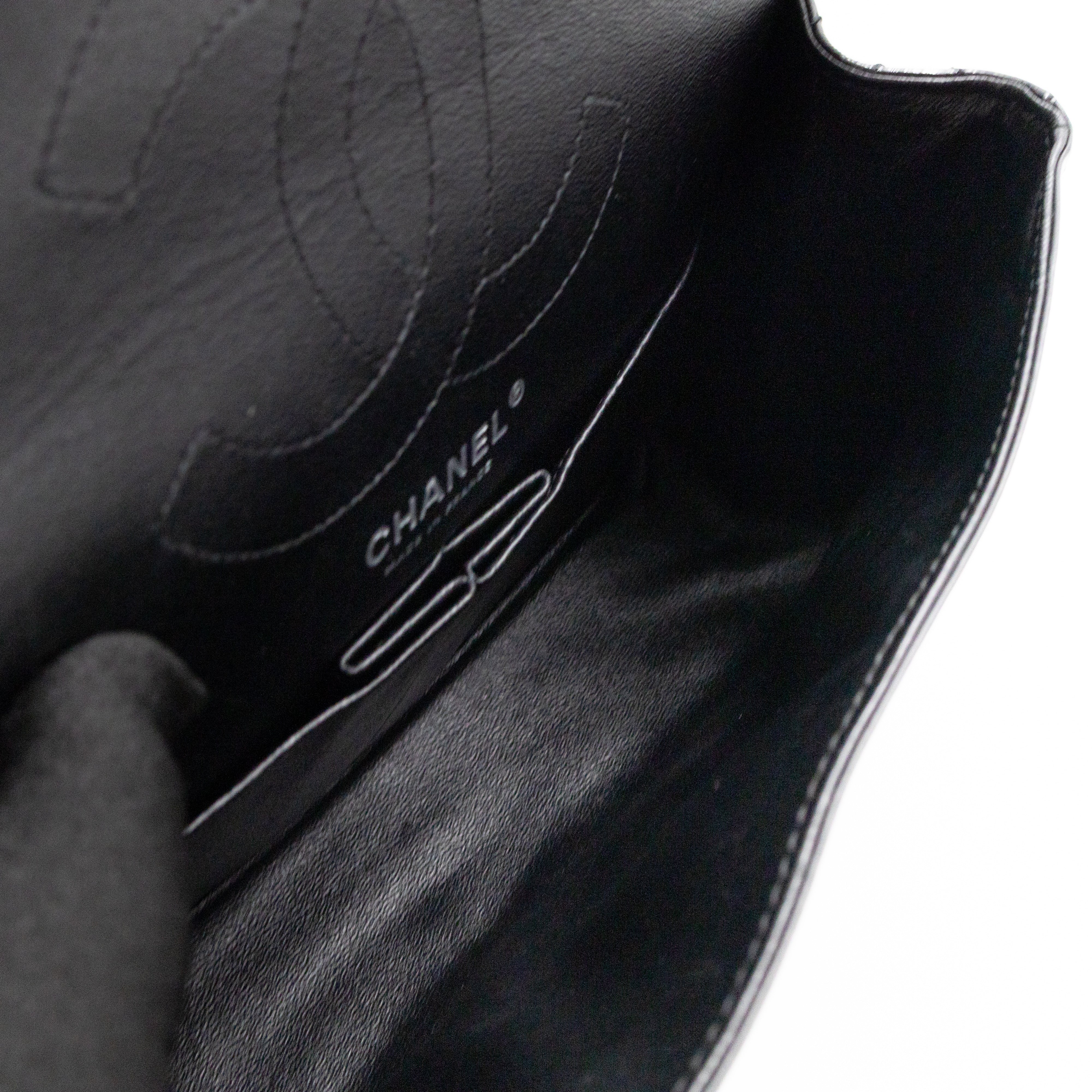 2.55 Reissue 225 Black Patent Leather