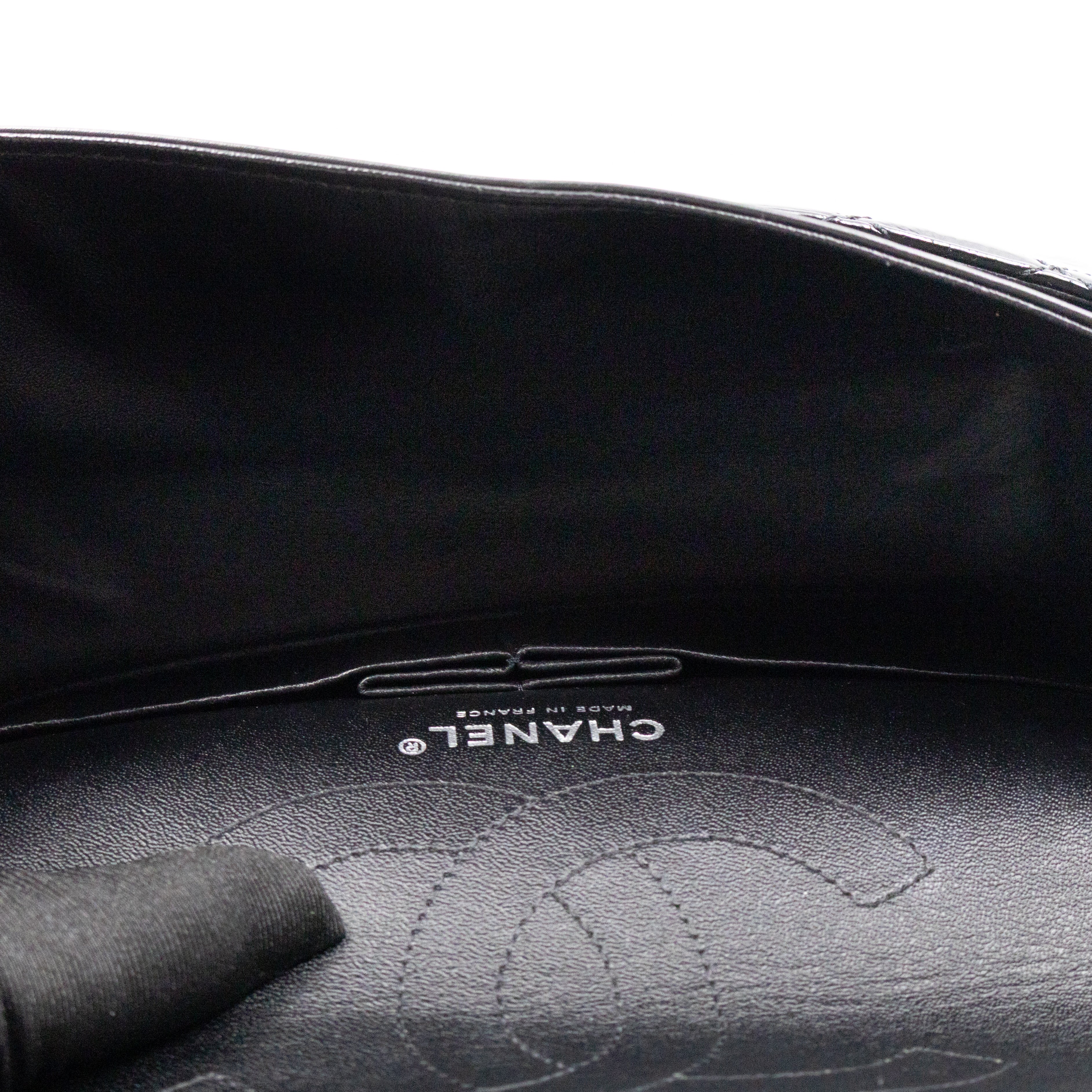 2.55 Reissue 225 Black Patent Leather