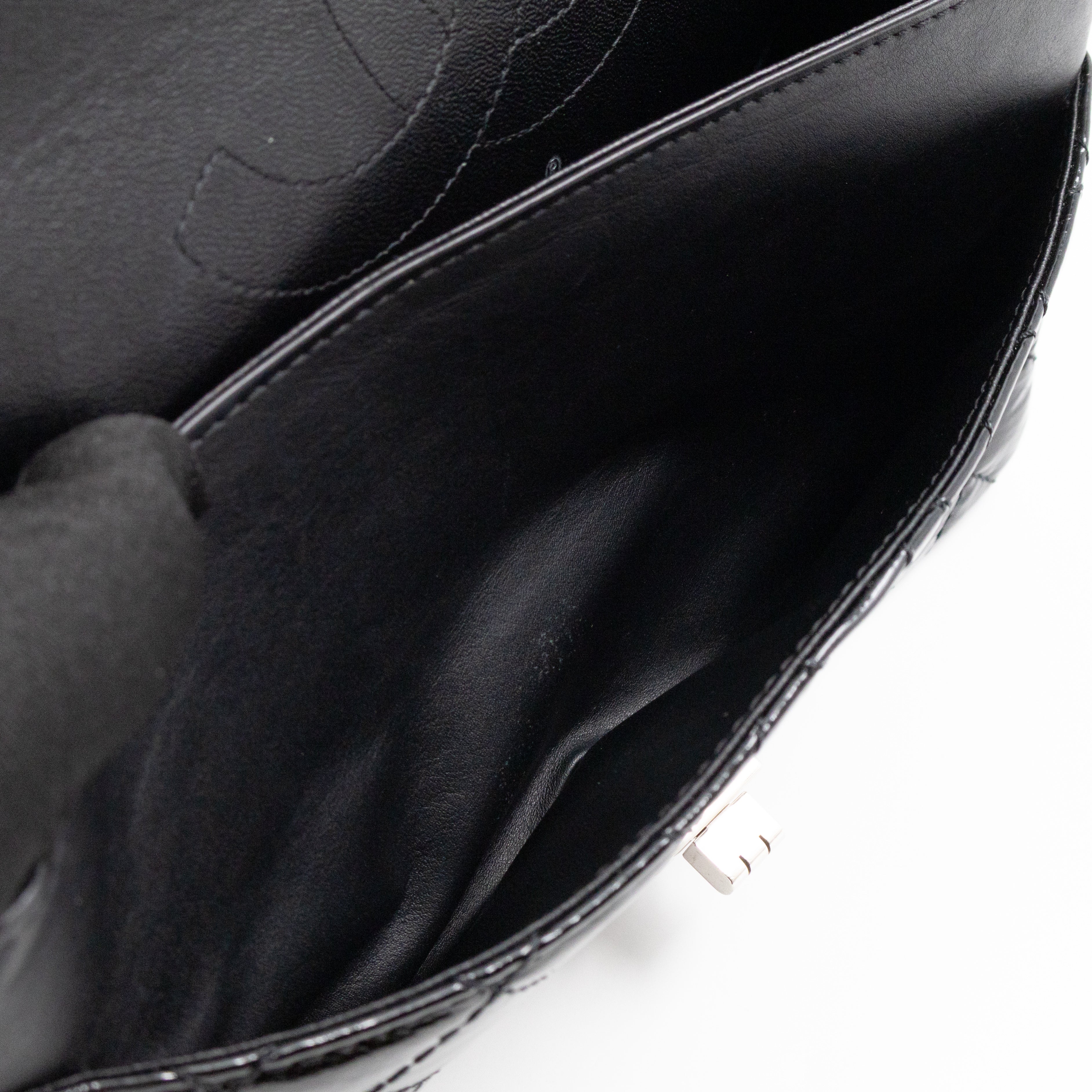 2.55 Reissue 225 Black Patent Leather