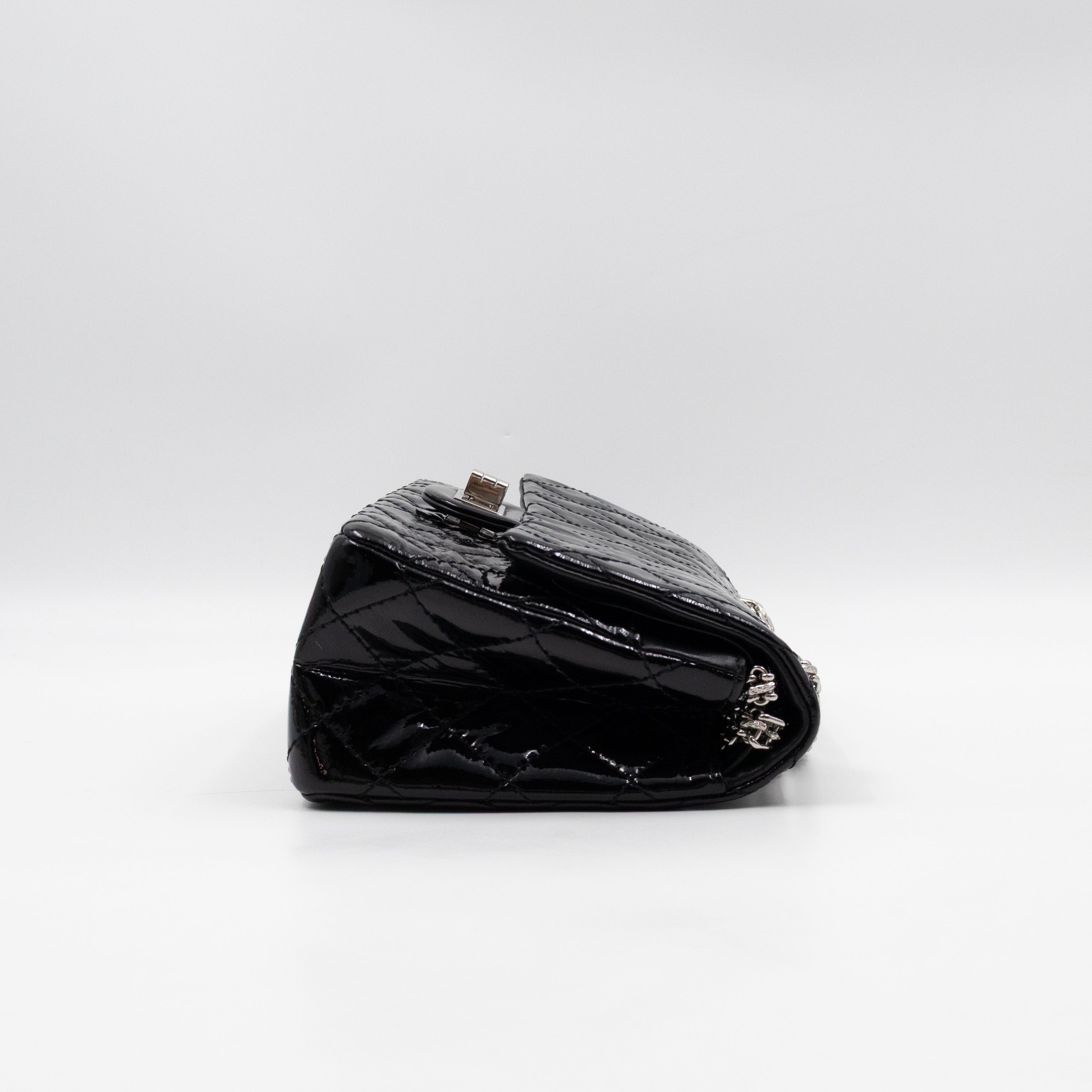 2.55 Reissue 225 Black Patent Leather