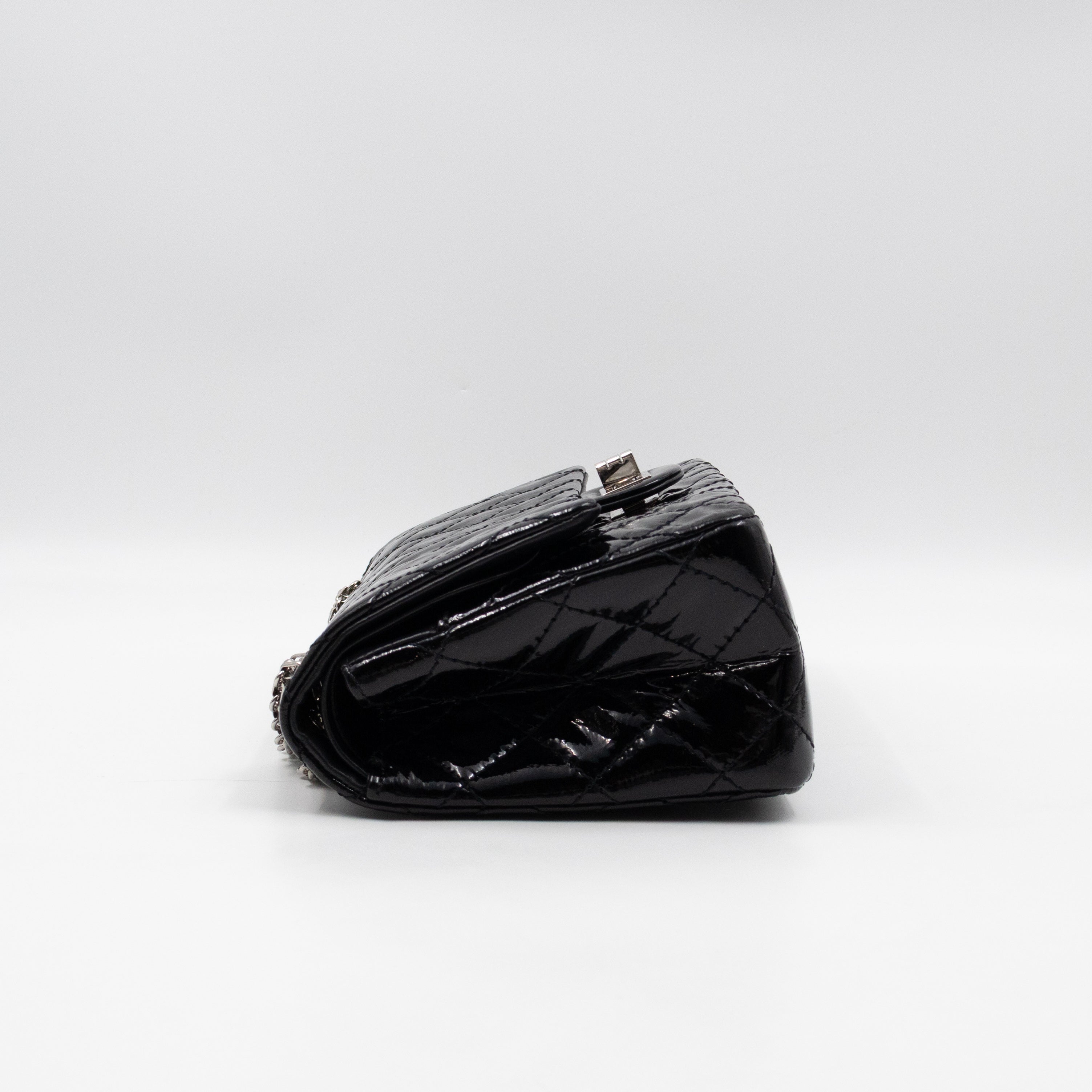 2.55 Reissue 225 Black Patent Leather