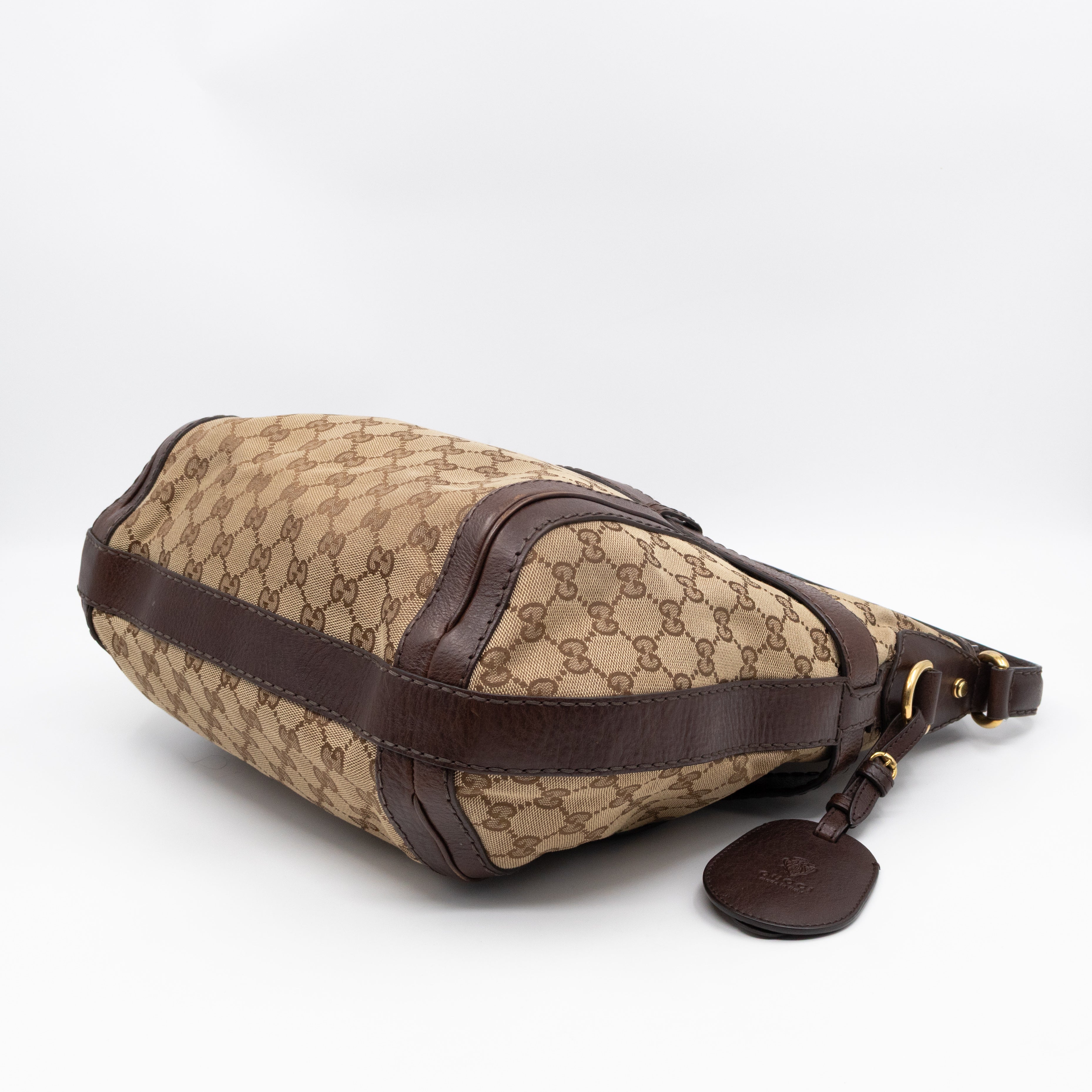 GG Running Hobo Bag Brown