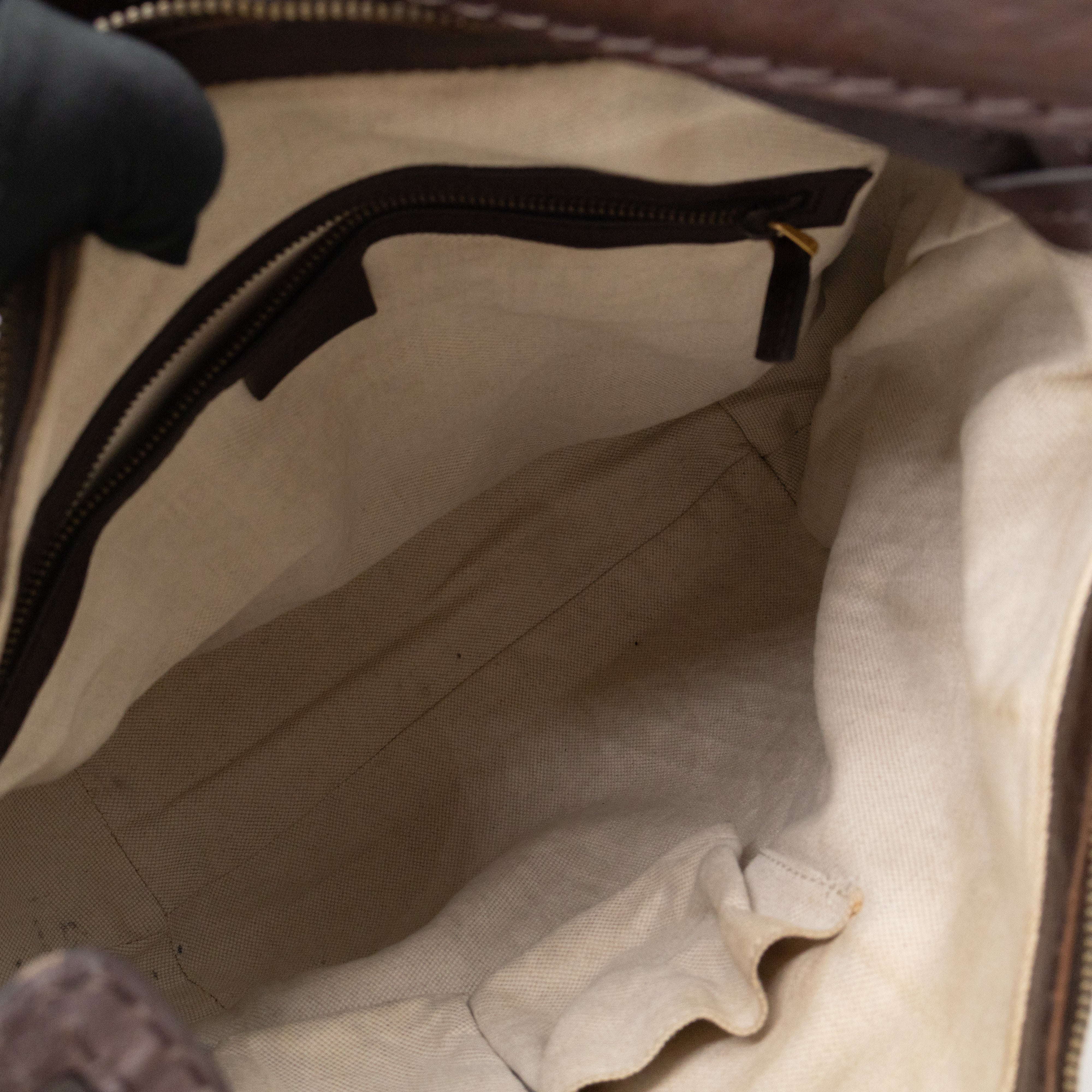 GG Running Hobo Bag Brown