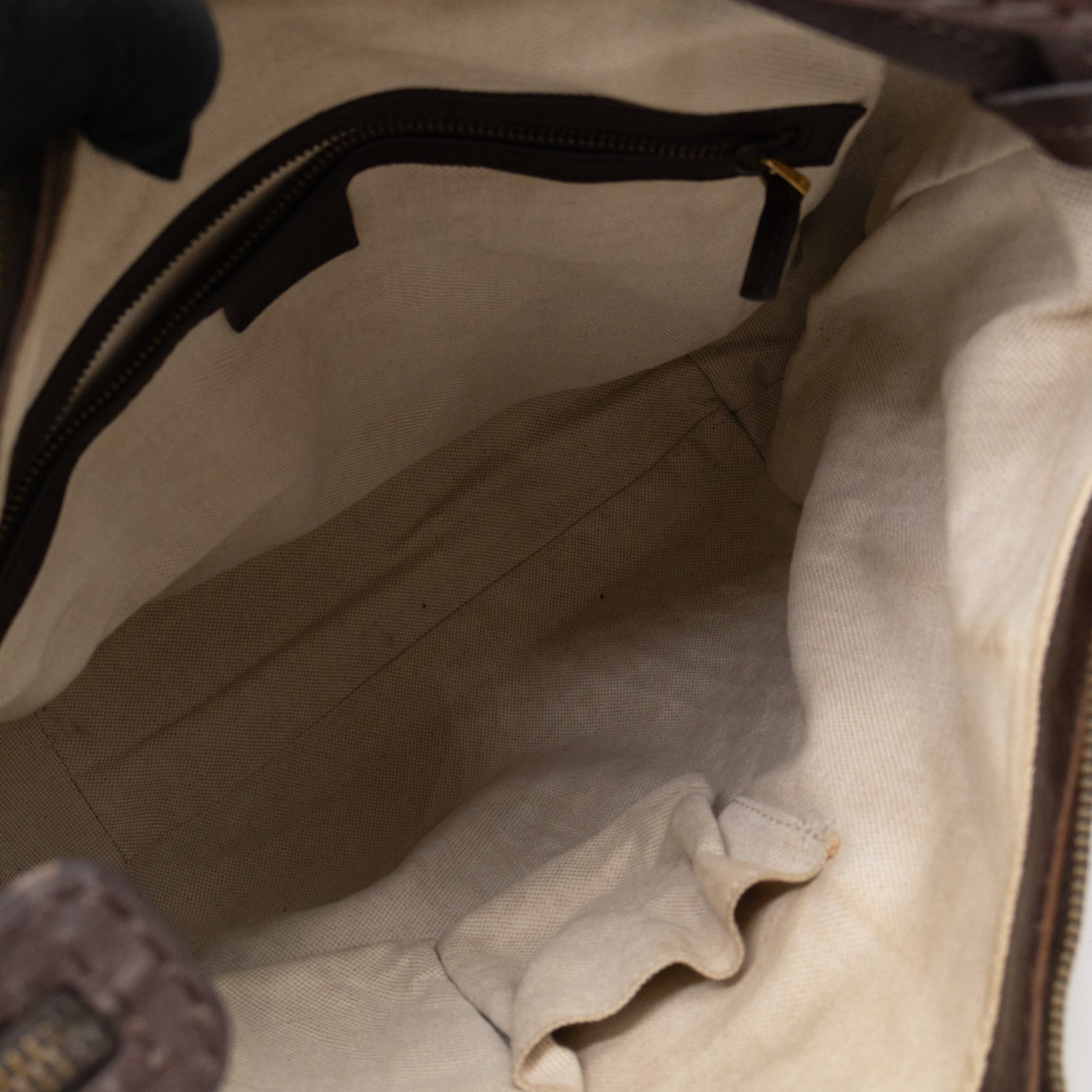GG Running Hobo Bag Brown